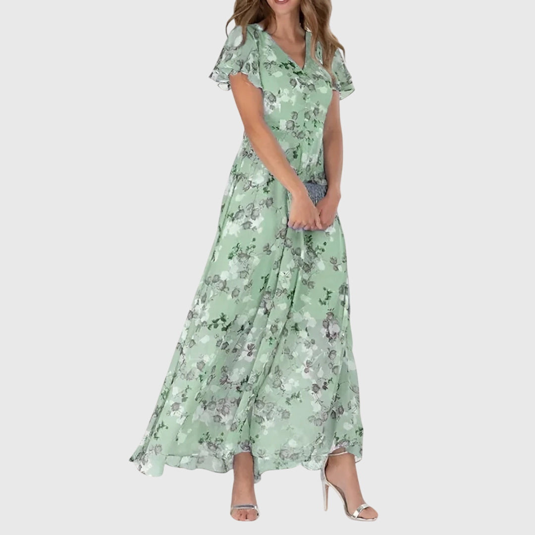 Fitted midi dress | versatile dress for events