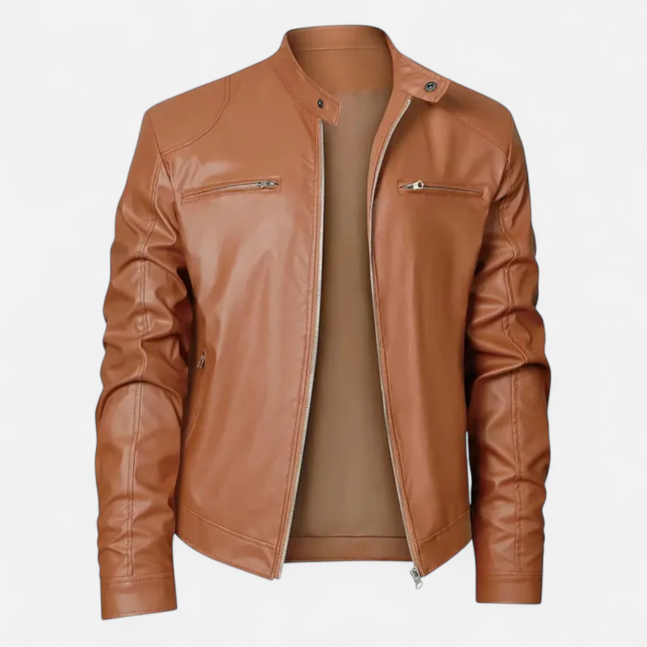 Eliaro Moda | Chaqueta de Piel Atemporal para Hombre