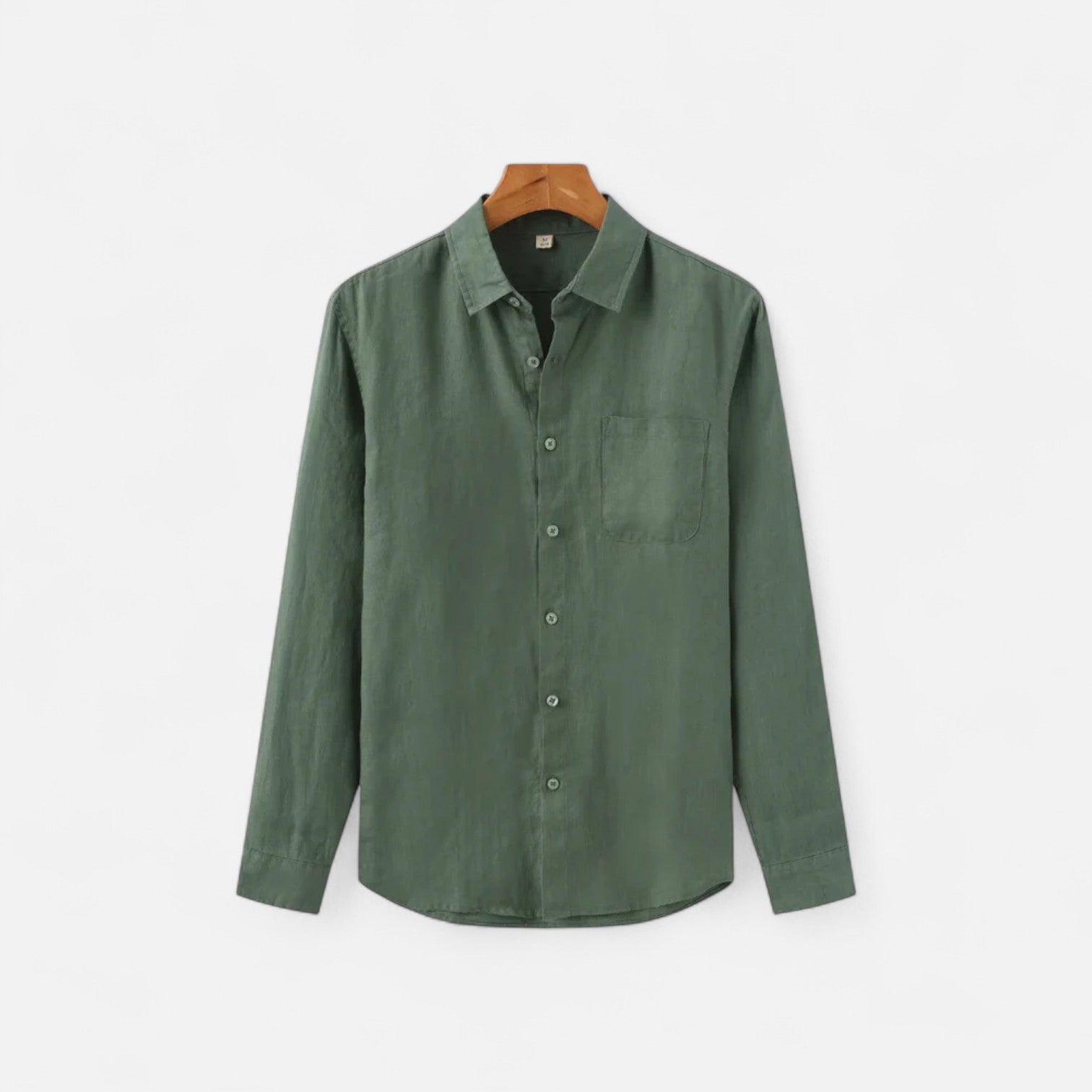 Eliaro Moda | Camisa de Lino para Hombre de Manga Larga – Elegancia Atemporal, Comodidad Natural