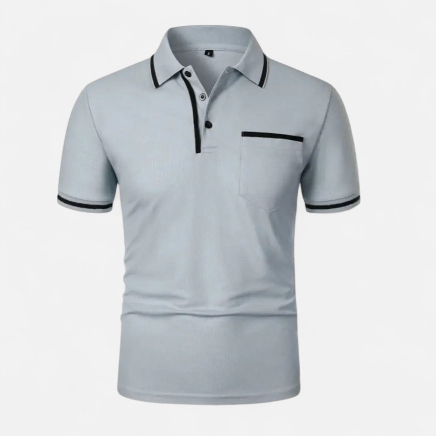 Eliaro Moda | Polo Slim Fit para Hombre – Diseño Contemporáneo con Detalles en Contraste y Silueta Ajustada