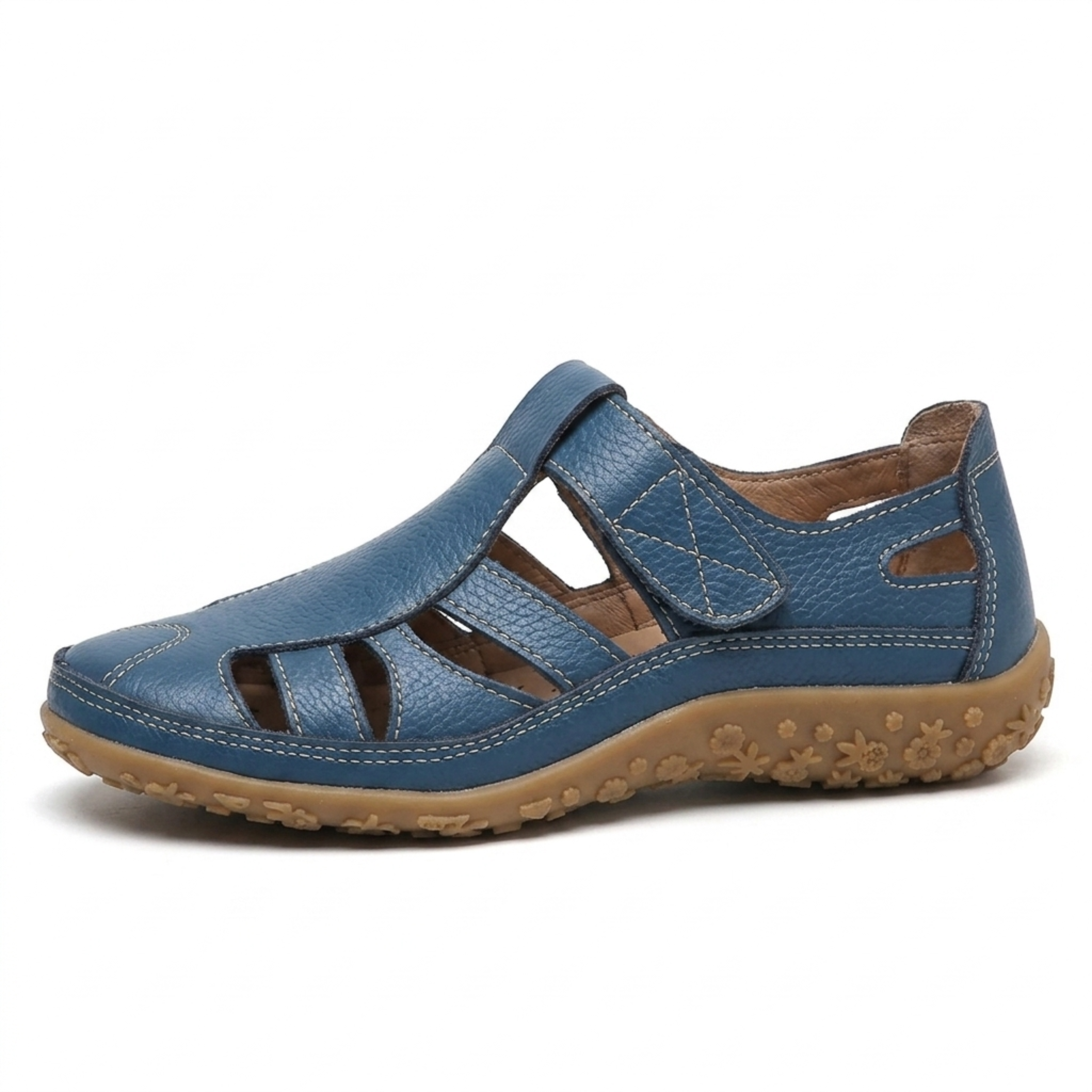 Sandales romaines femme — cuir avec semelle flexible pour un usage quotidien