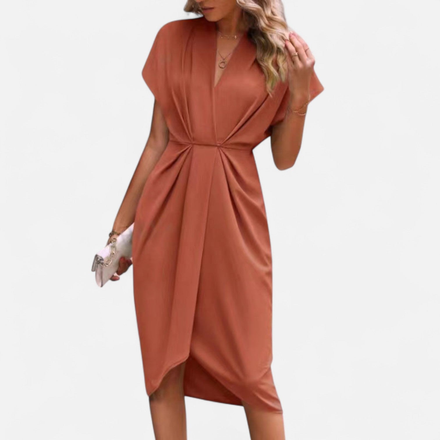 Eliaro Moda | Vestido de Verano con Mangas Murciélago – Estilo Aireado, Elegancia Natural