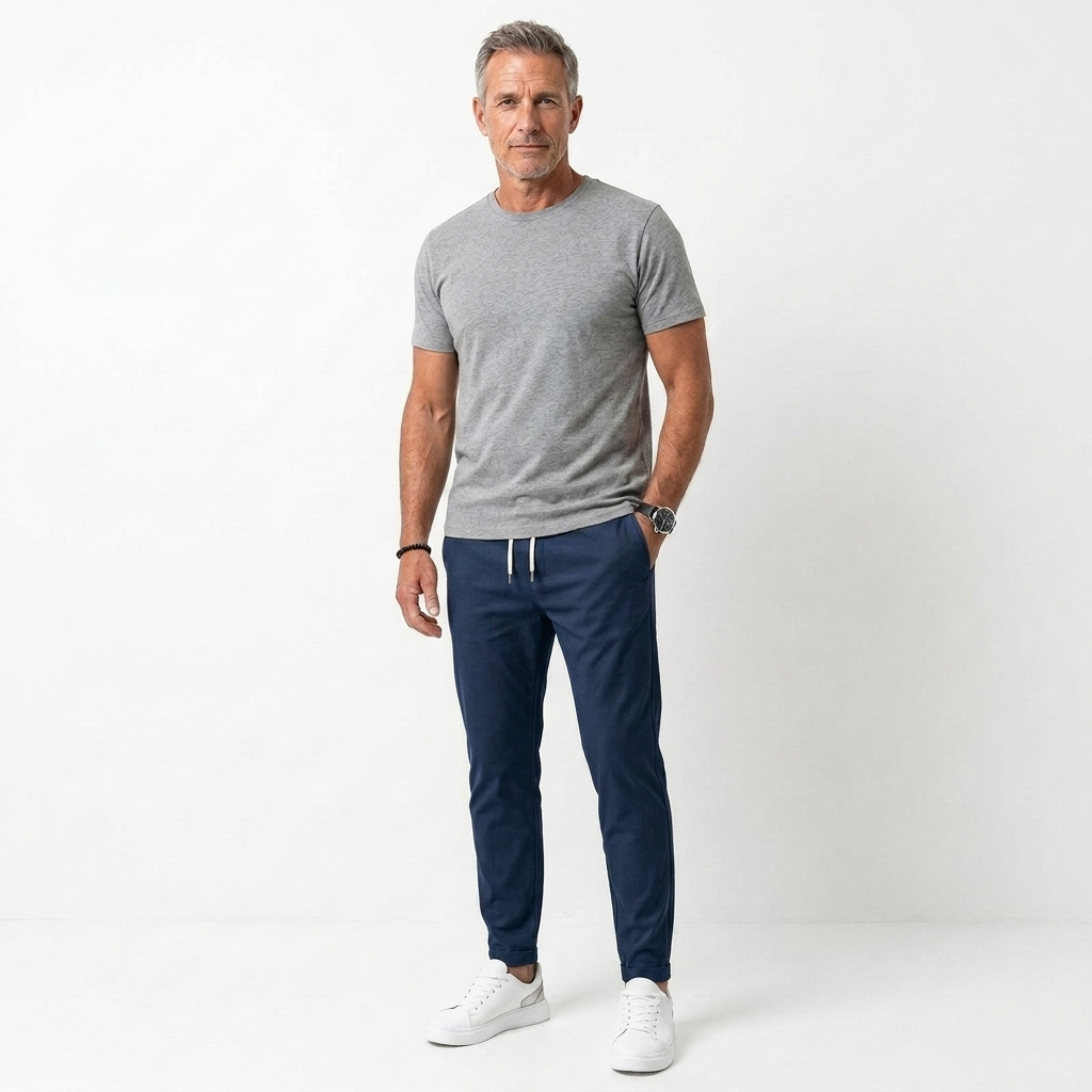 Pánské elastické kalhoty | slim fit střih pro každodenní nošení