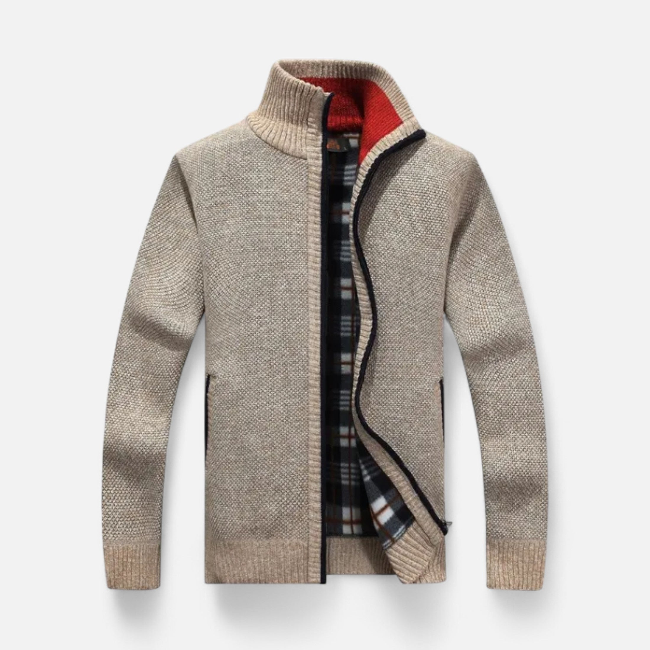 Eliaro Moda | Jersey Hombre Invierno Tejido con Cremallera