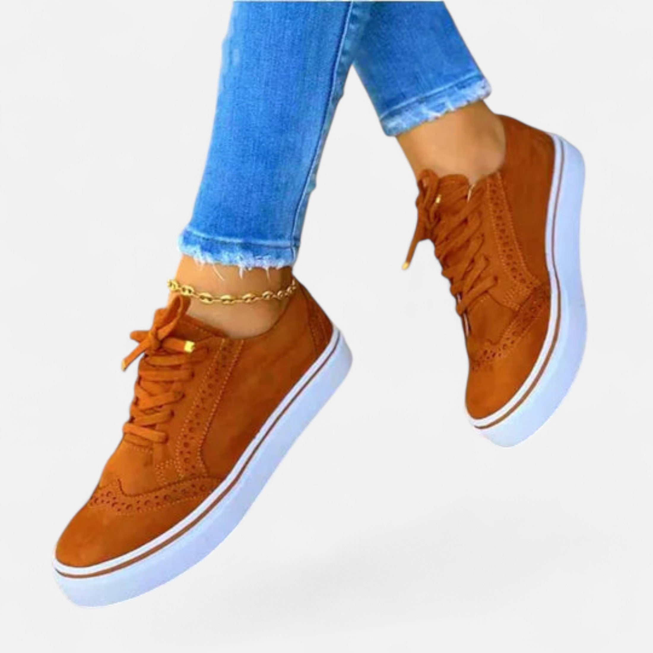 Eliaro Moda | Zapatillas Mujer Punta Redonda Color Sólido