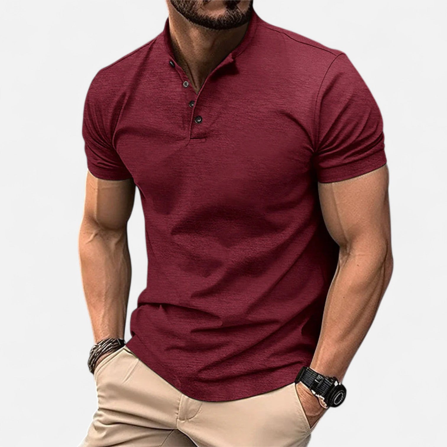 Eliaro Moda | Polo de Verano para Hombre de Manga Corta – Frescura Estival, Estilo Sofisticado