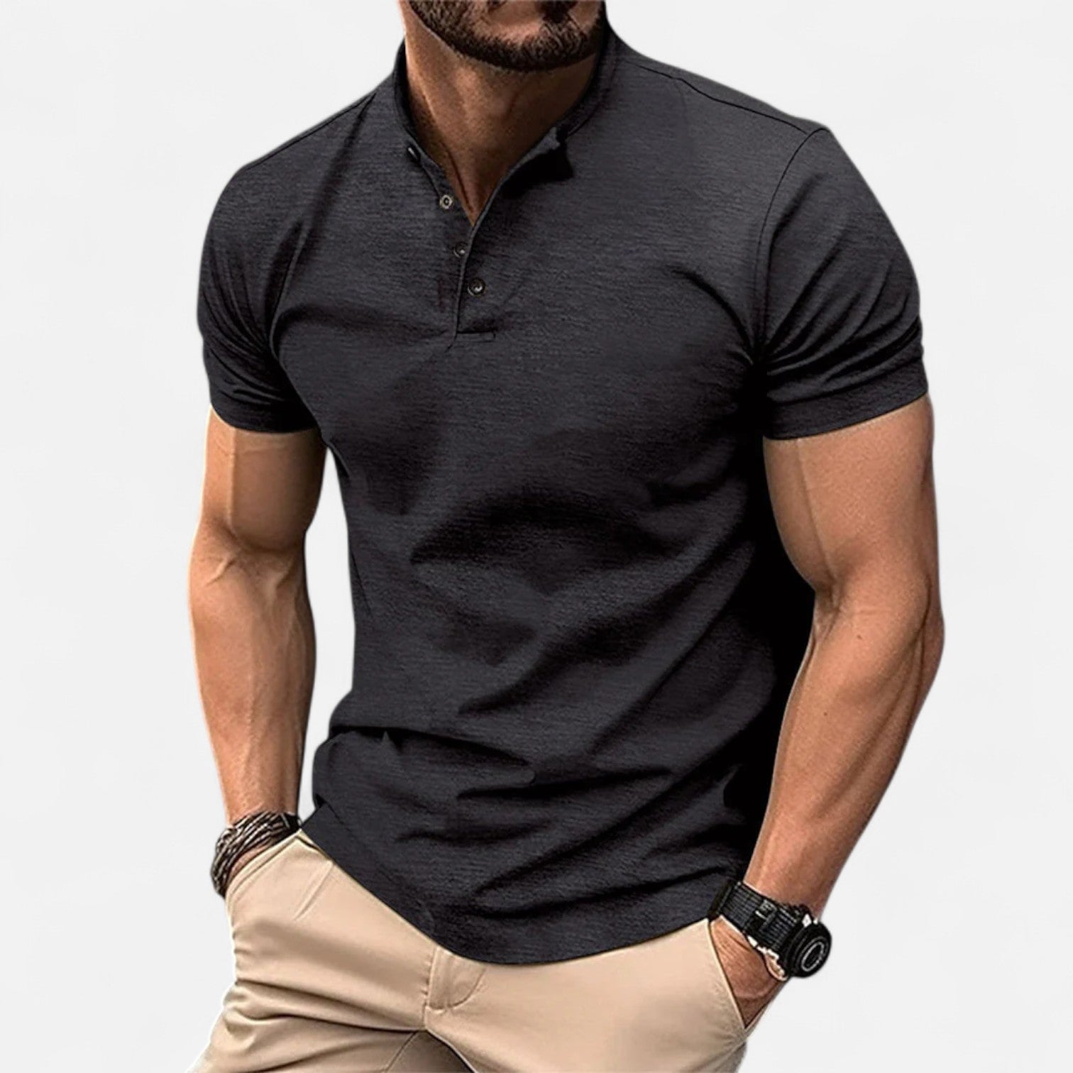 Eliaro Moda | Polo de Verano para Hombre de Manga Corta – Frescura Estival, Estilo Sofisticado
