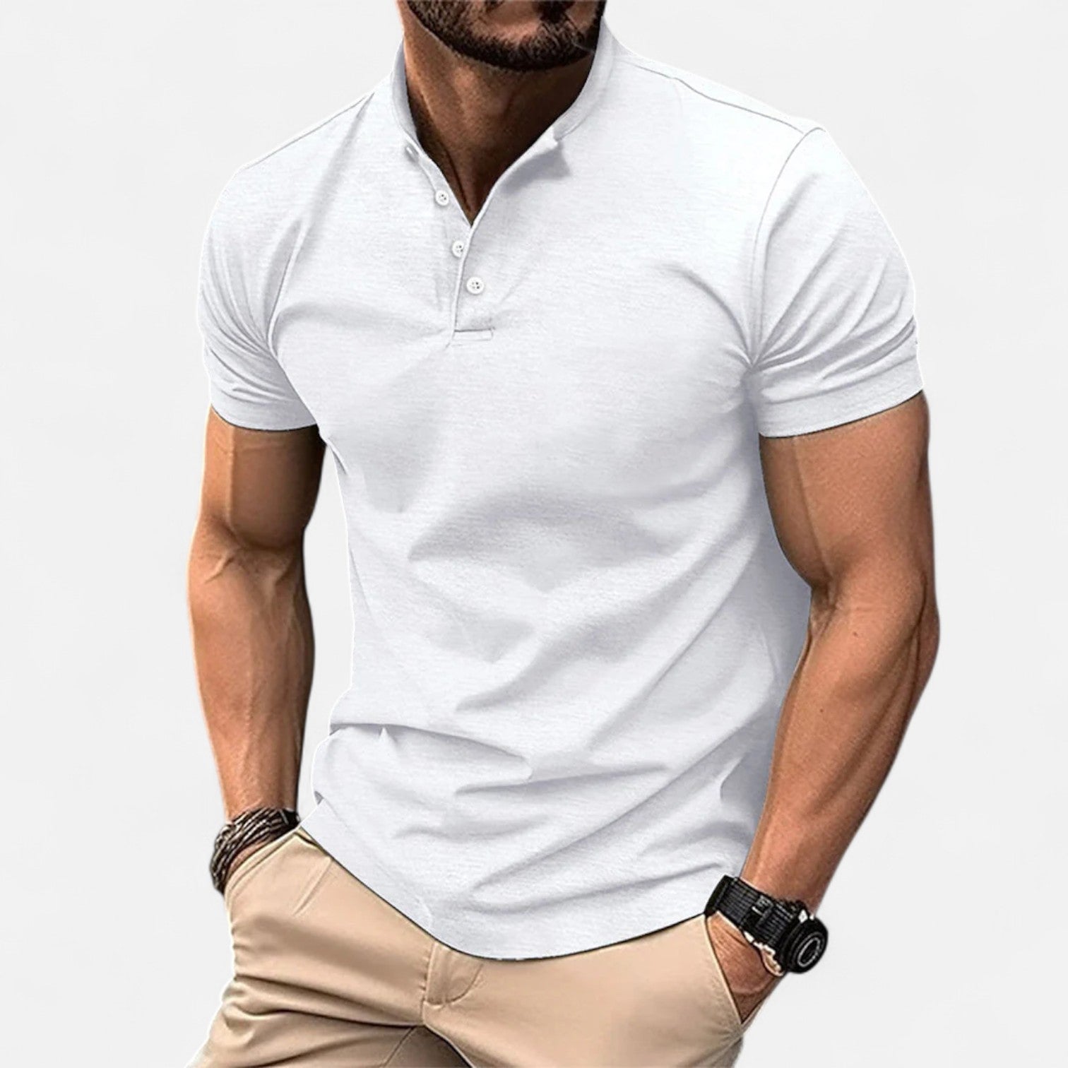 Eliaro Moda | Polo de Verano para Hombre de Manga Corta – Frescura Estival, Estilo Sofisticado