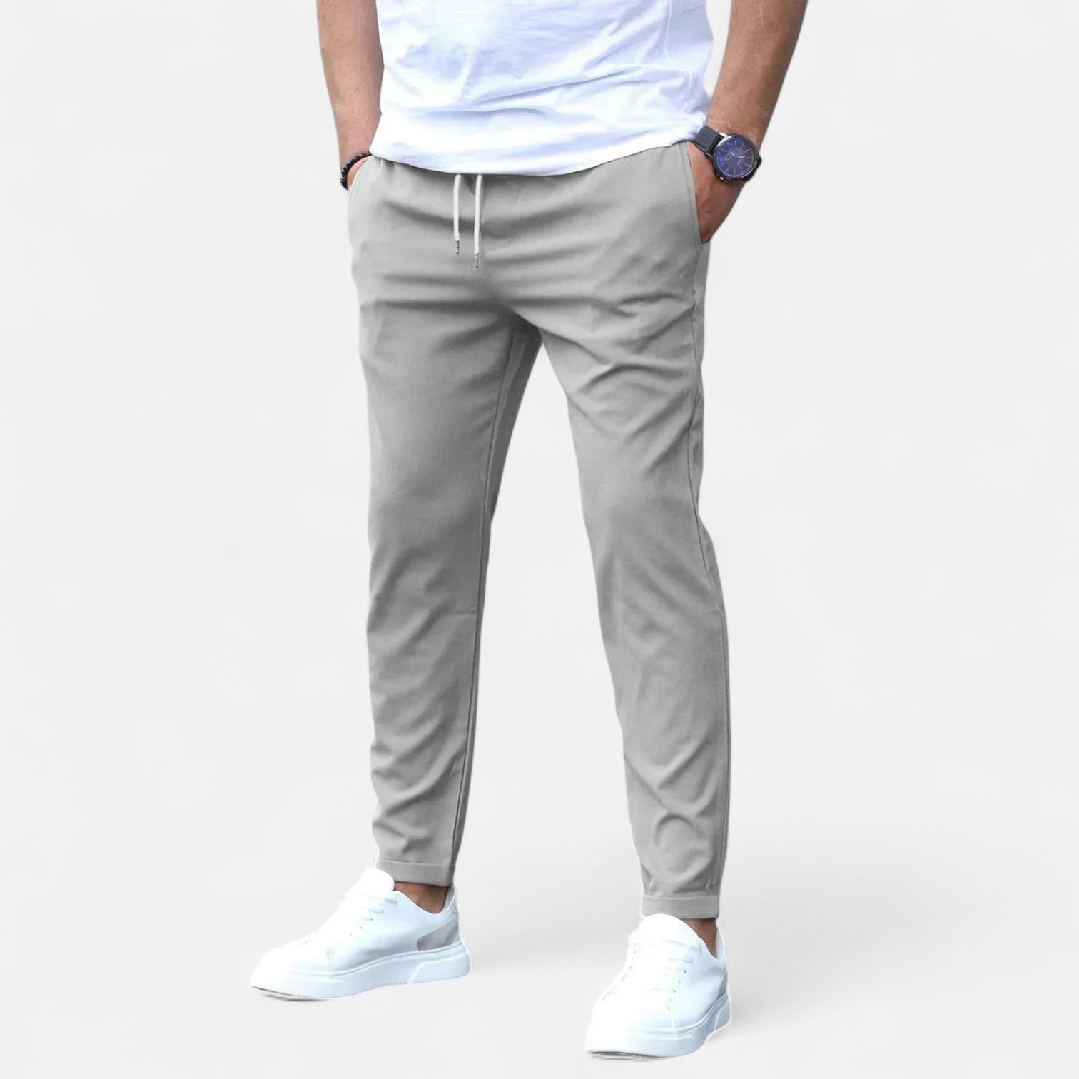 Eliaro Moda | Pantalones Elásticos para Hombre – Comodidad Dinámica, Estilo Sofisticado