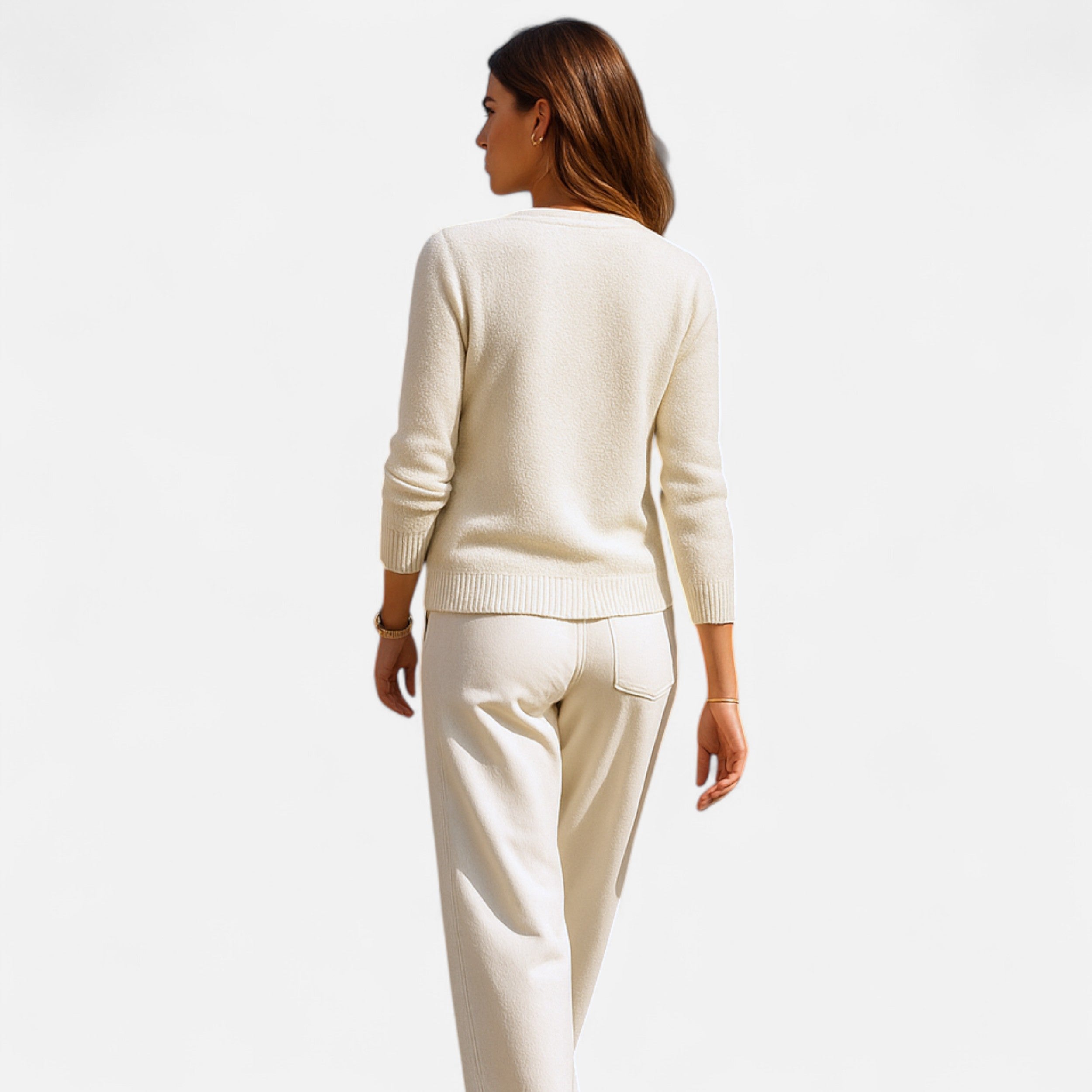 Eliaro Moda | Cárdigan Mujer Botones Frontales Color Sólido