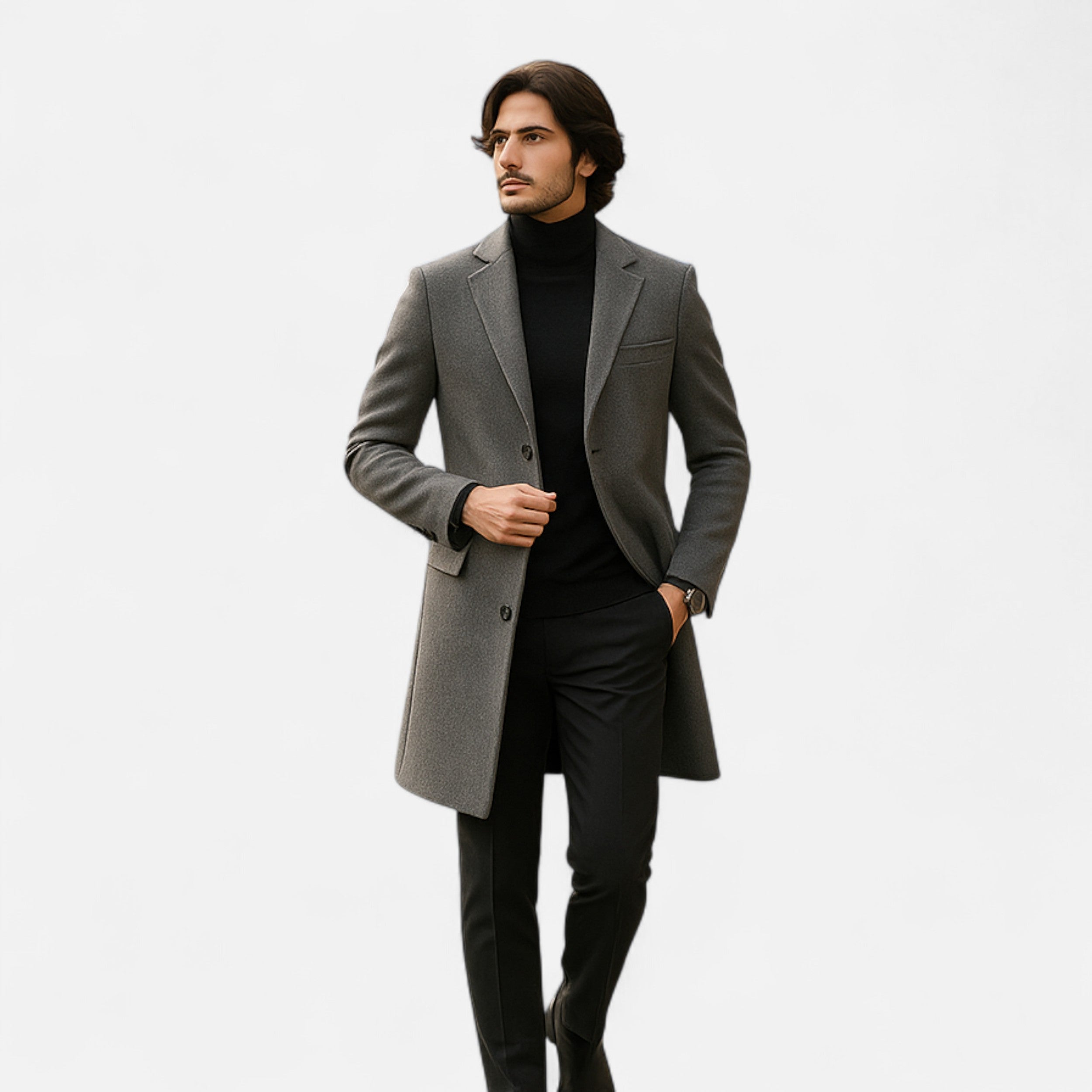 Eliaro Moda | Abrigo Hombre Otoño Invierno Estilo Business Casual
