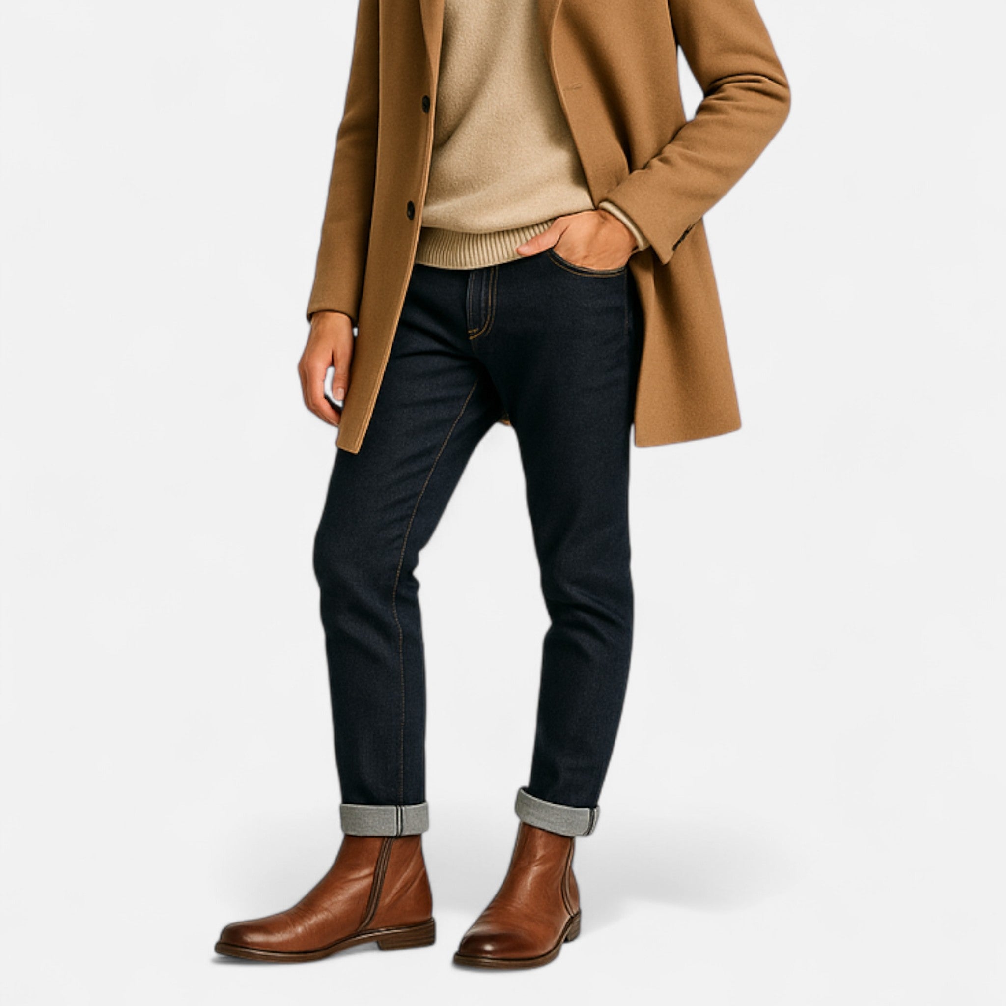Eliaro Moda | Botas Hombre Elegantes con Cremallera Lateral