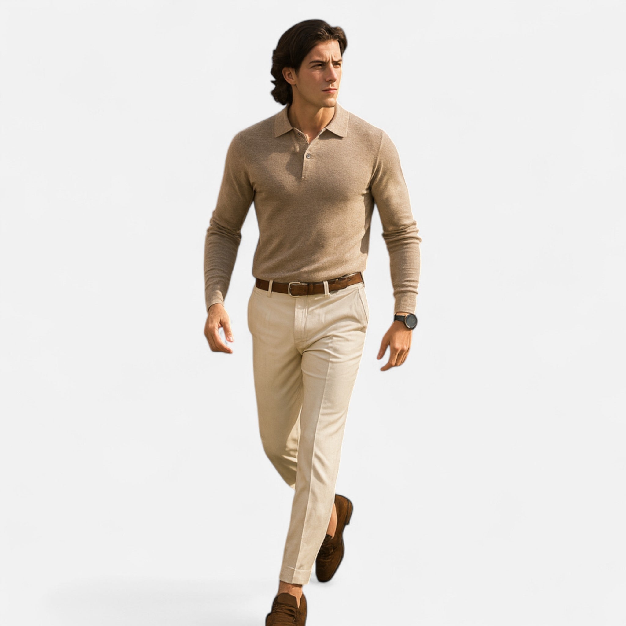 Eliaro Moda | Polo Hombre Cachemira Premium Estilo Nórdico
