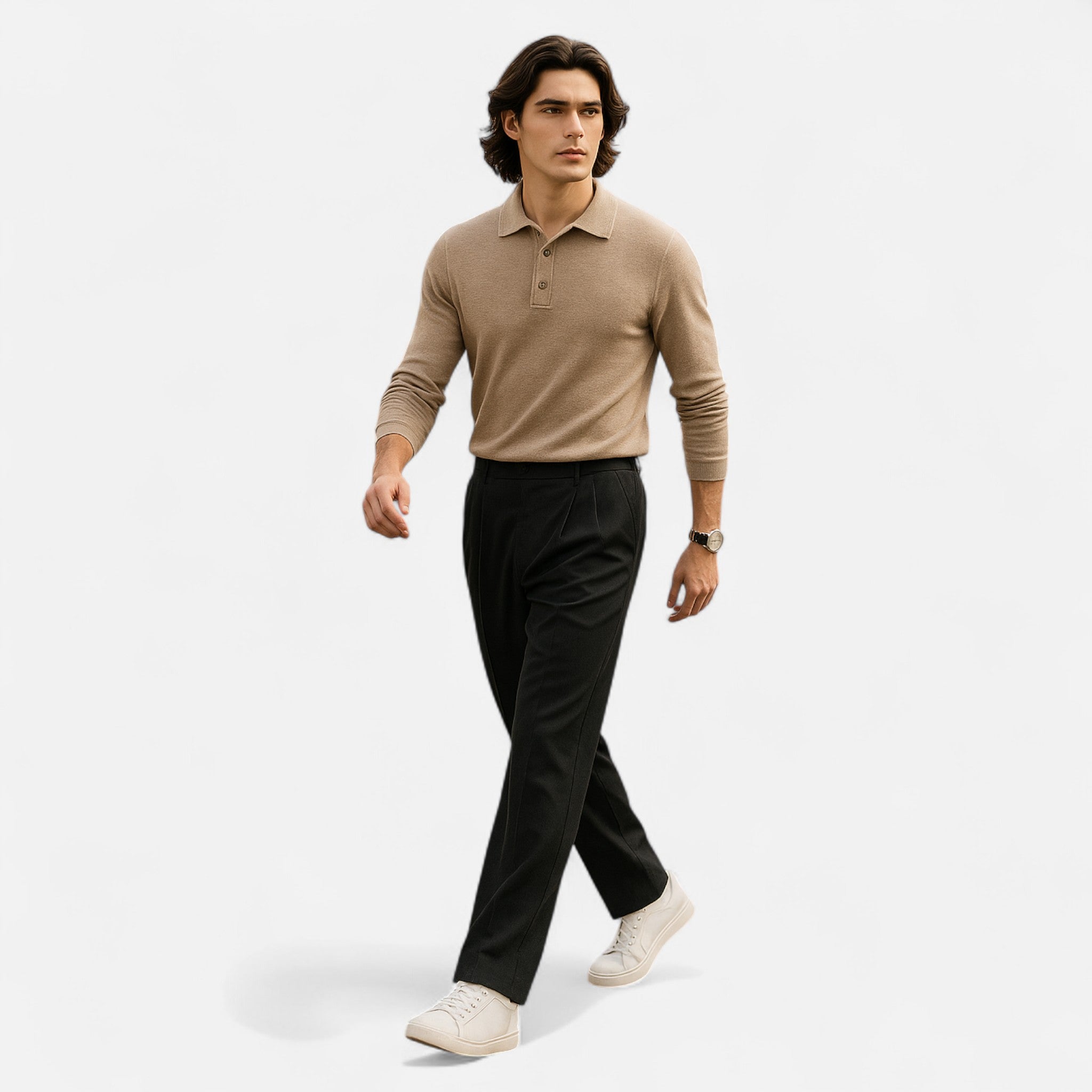 Eliaro Moda | Pantalón Hombre Estilo Sartorial con Caída Elegante