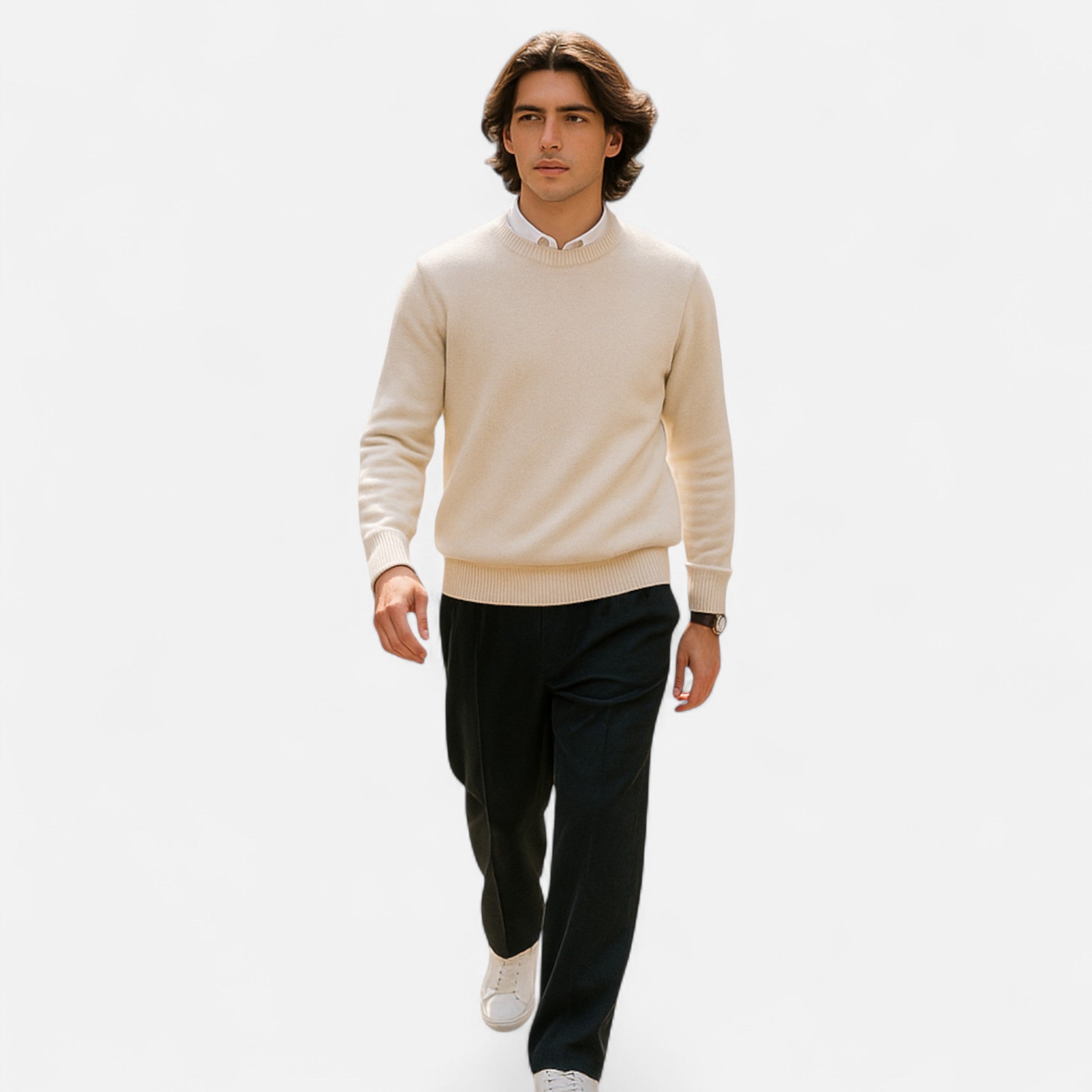 Eliaro Moda | Jersey Hombre Elegante Corte Clásico Textura Fina