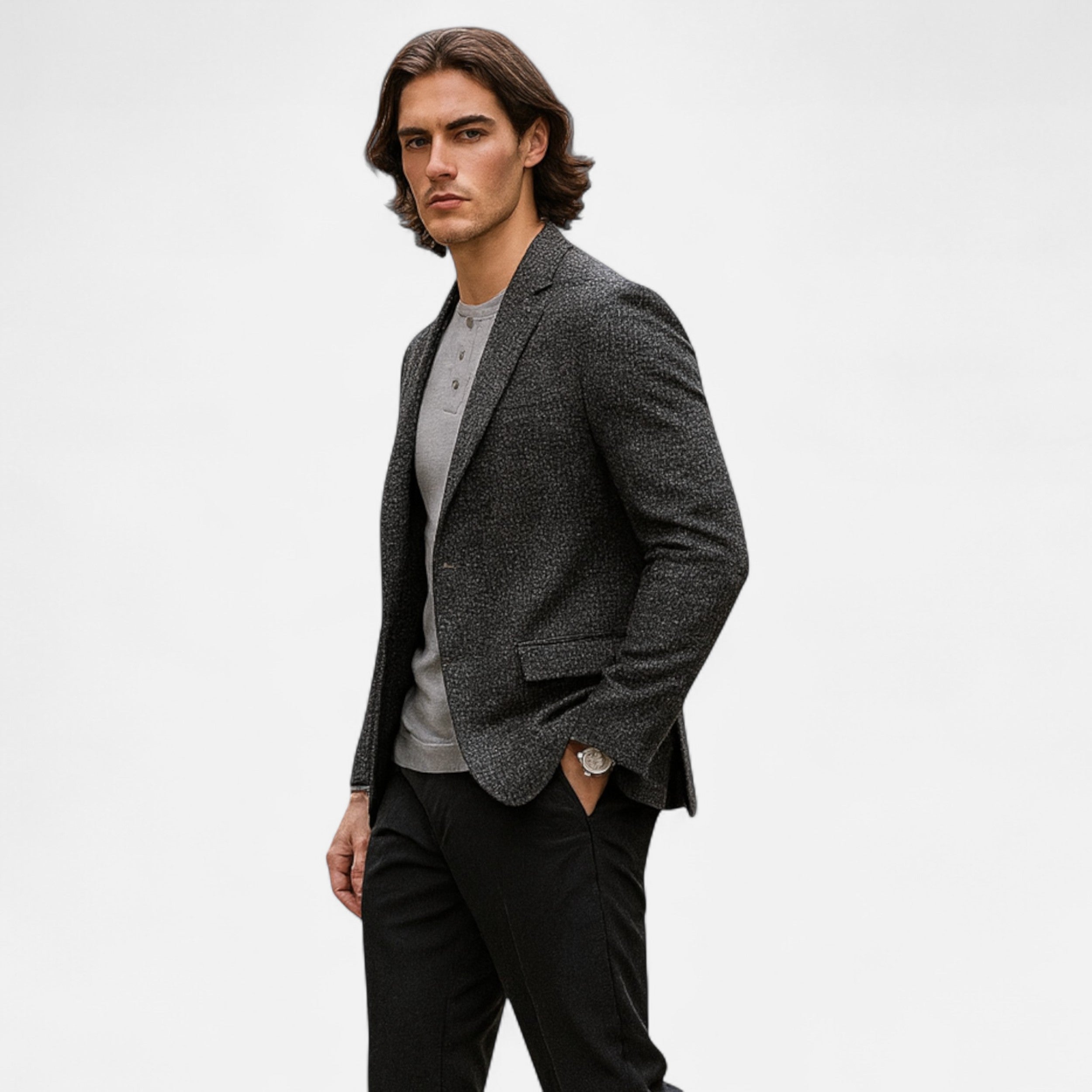 Eliaro Moda | Blazer Hombre Cashmere Premium Estilo Clásico