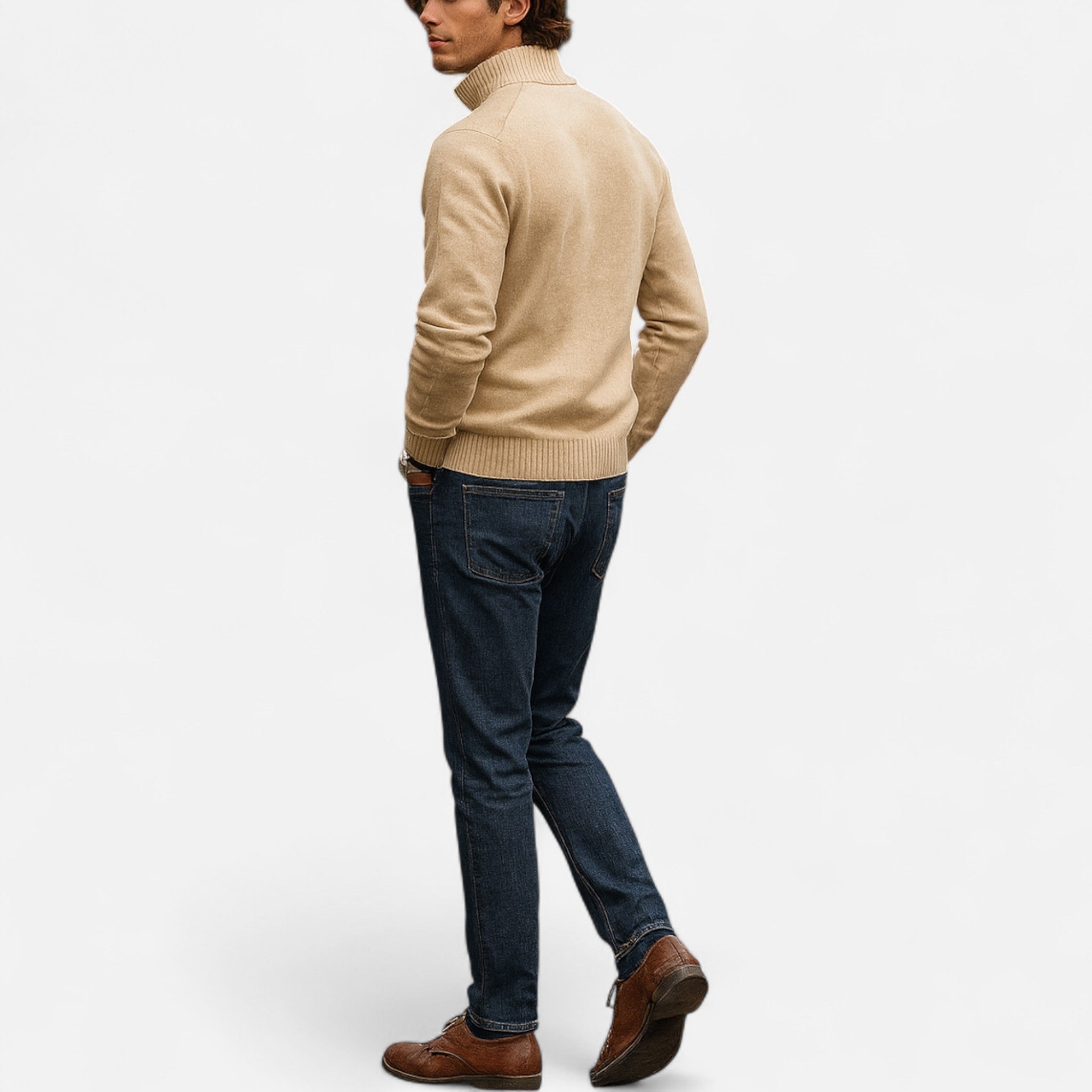 Eliaro Moda | Suéter Hombre Cremallera en Cachemira Premium