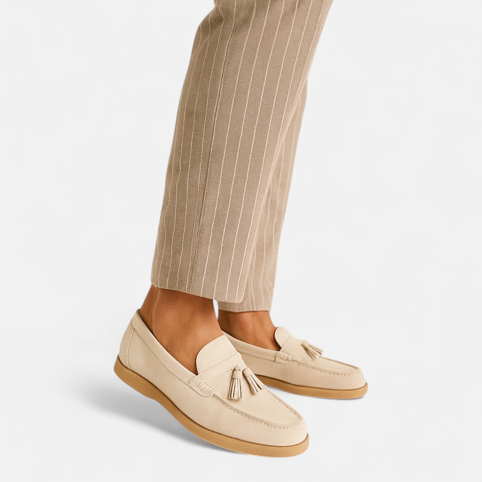 Eliaro Moda | Mocasines Hombre Ante Premium Suela Antideslizante