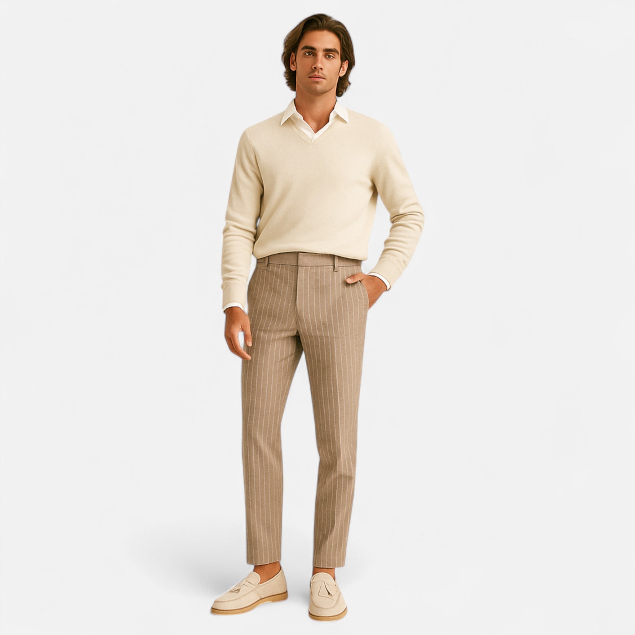 Eliaro Moda | Mocasines Hombre Ante Premium Suela Antideslizante