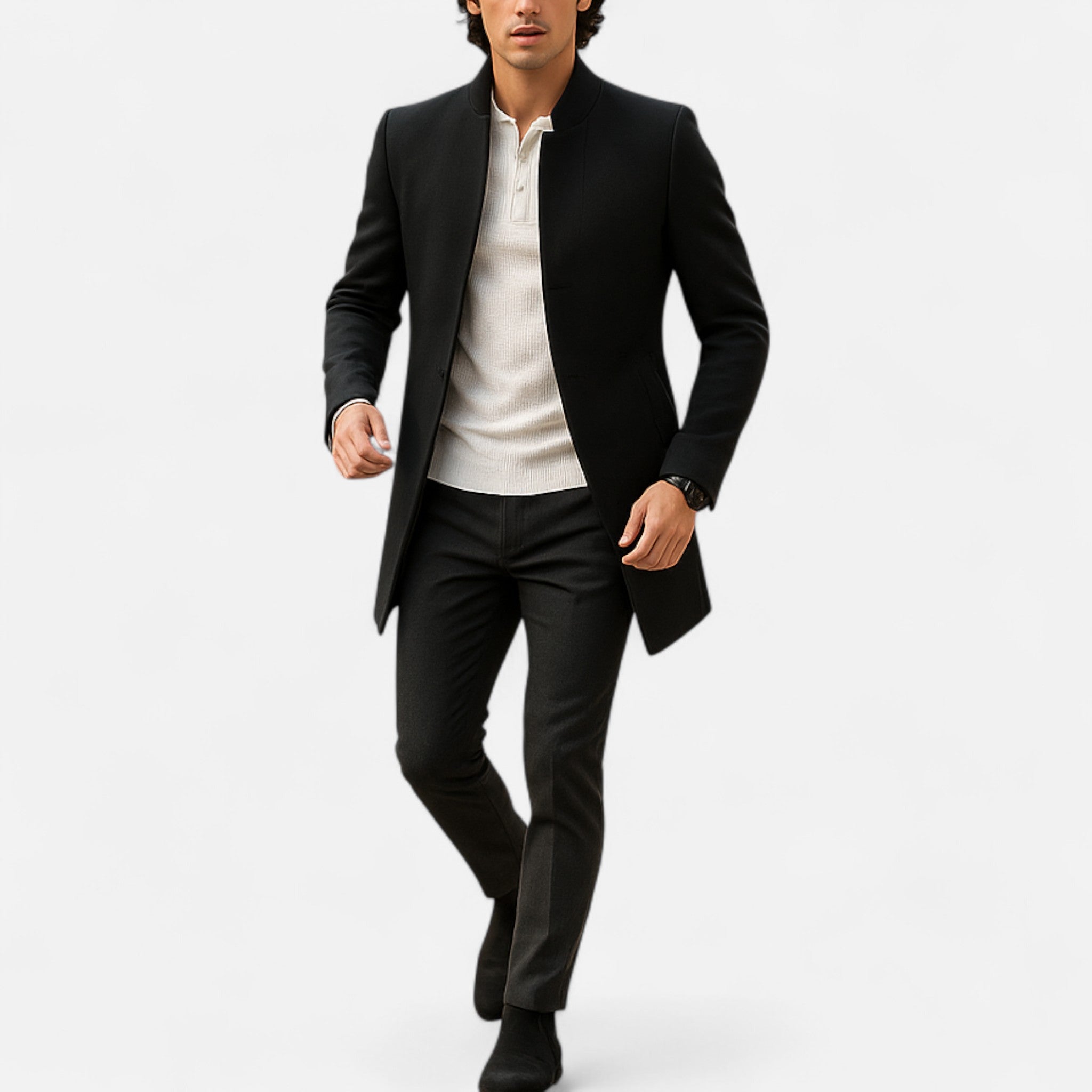 Eliaro Moda | Abrigo Hombre Lana Elegancia Atemporal