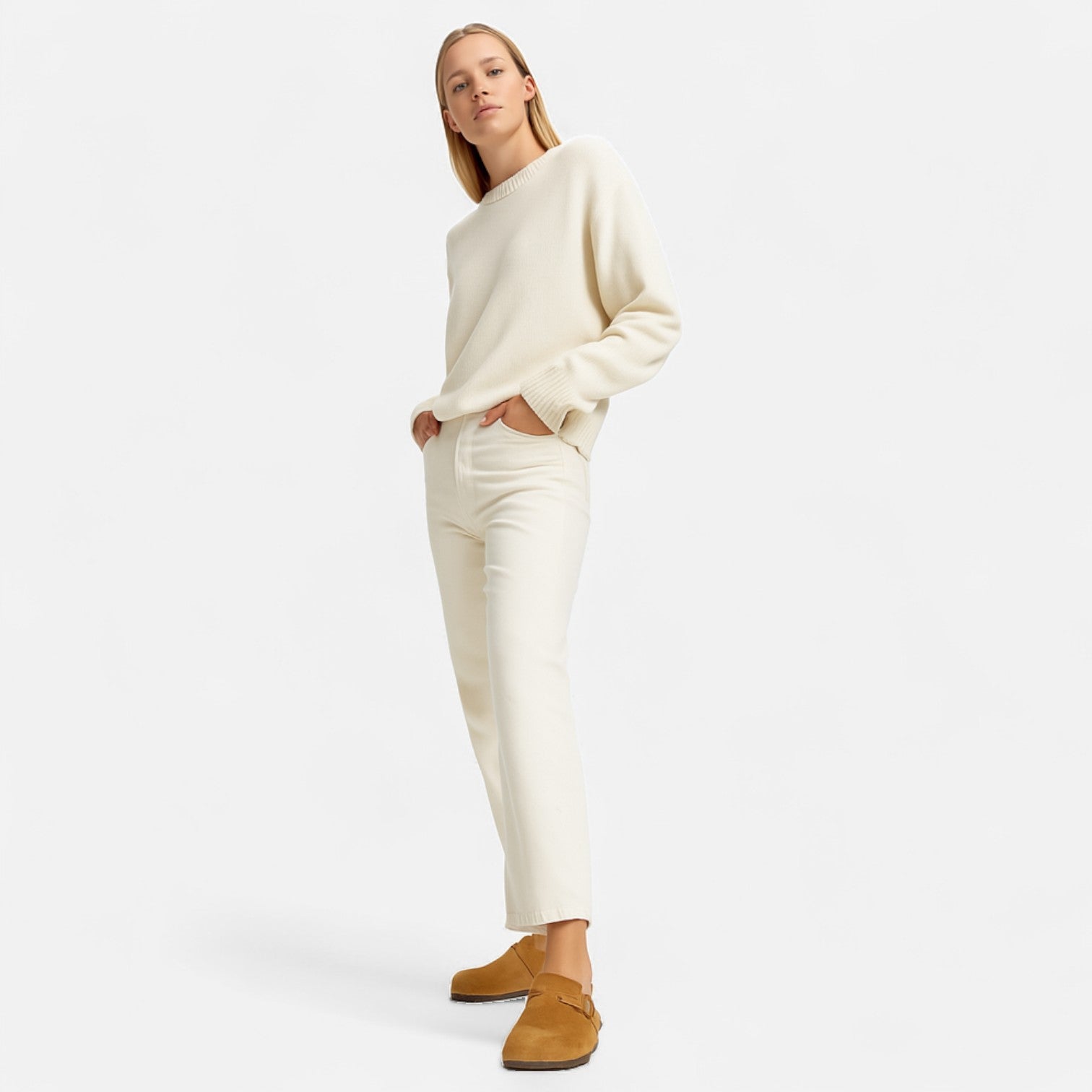 Eliaro Moda | Zuecos de Piel para Mujer – Diseño Slip-On con Hebilla Ajustable y Confort Artesanal