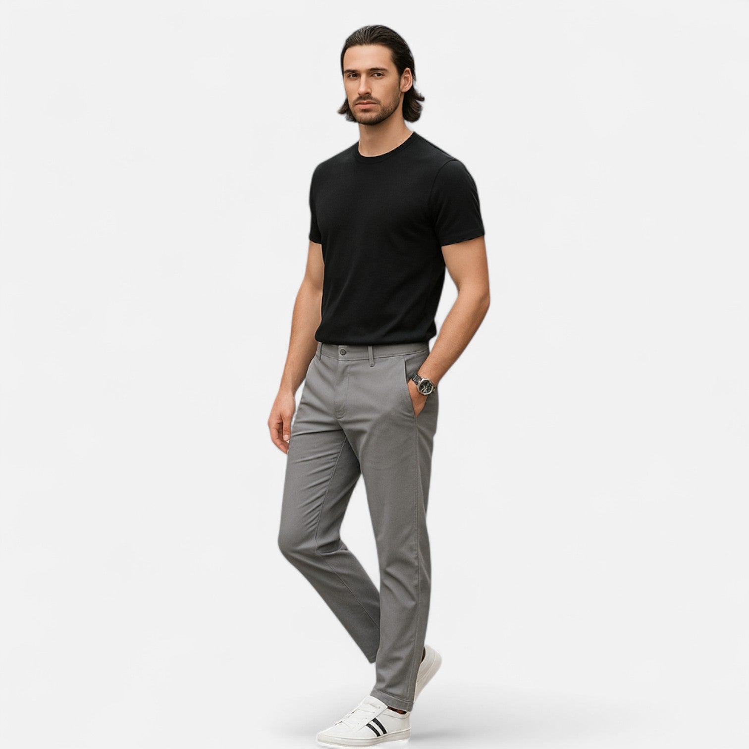 Eliaro Moda | Pantalones Chino Porto para Hombre – Elegancia Versátil, Comodidad Atemporal