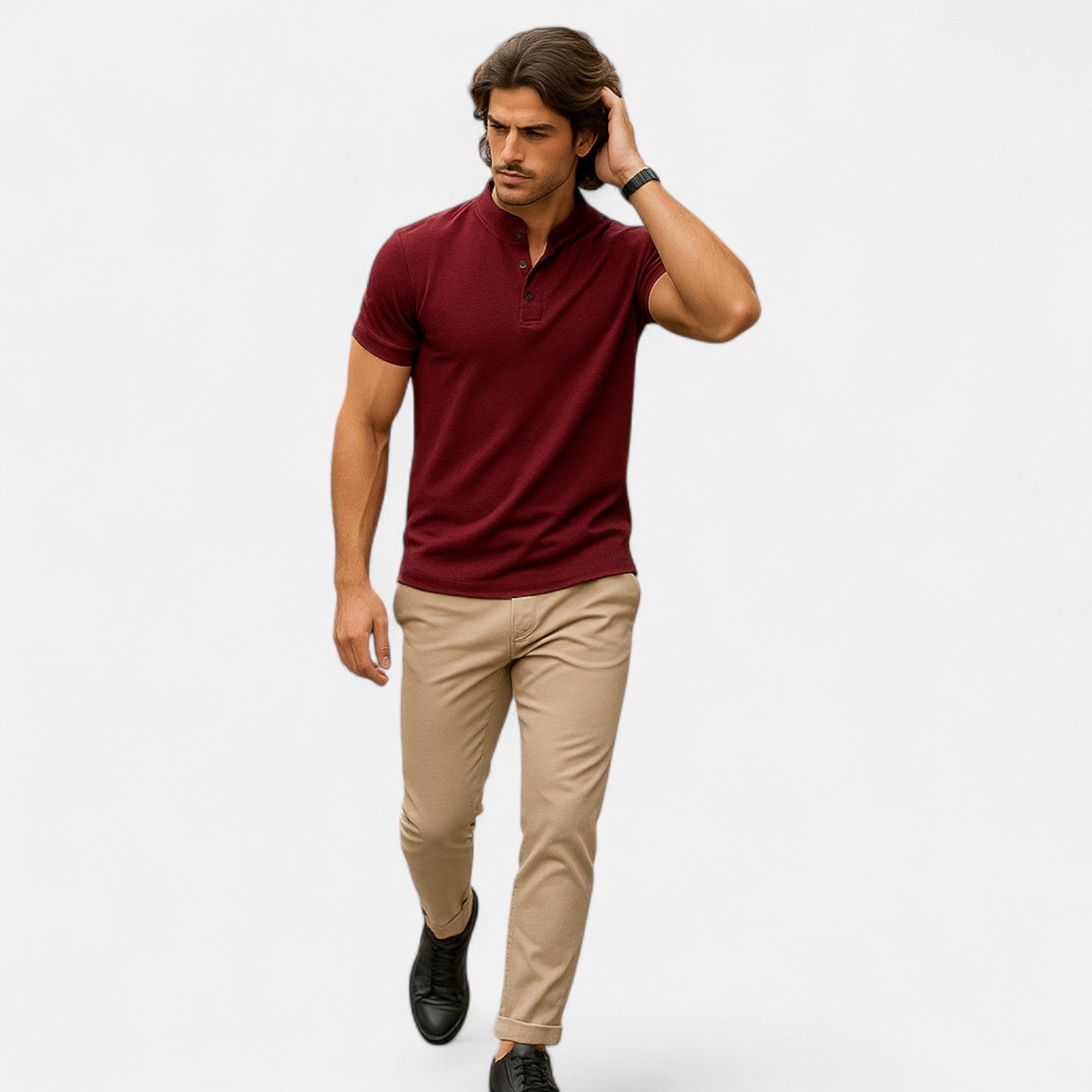 Eliaro Moda | Polo de Verano para Hombre de Manga Corta – Frescura Estival, Estilo Sofisticado