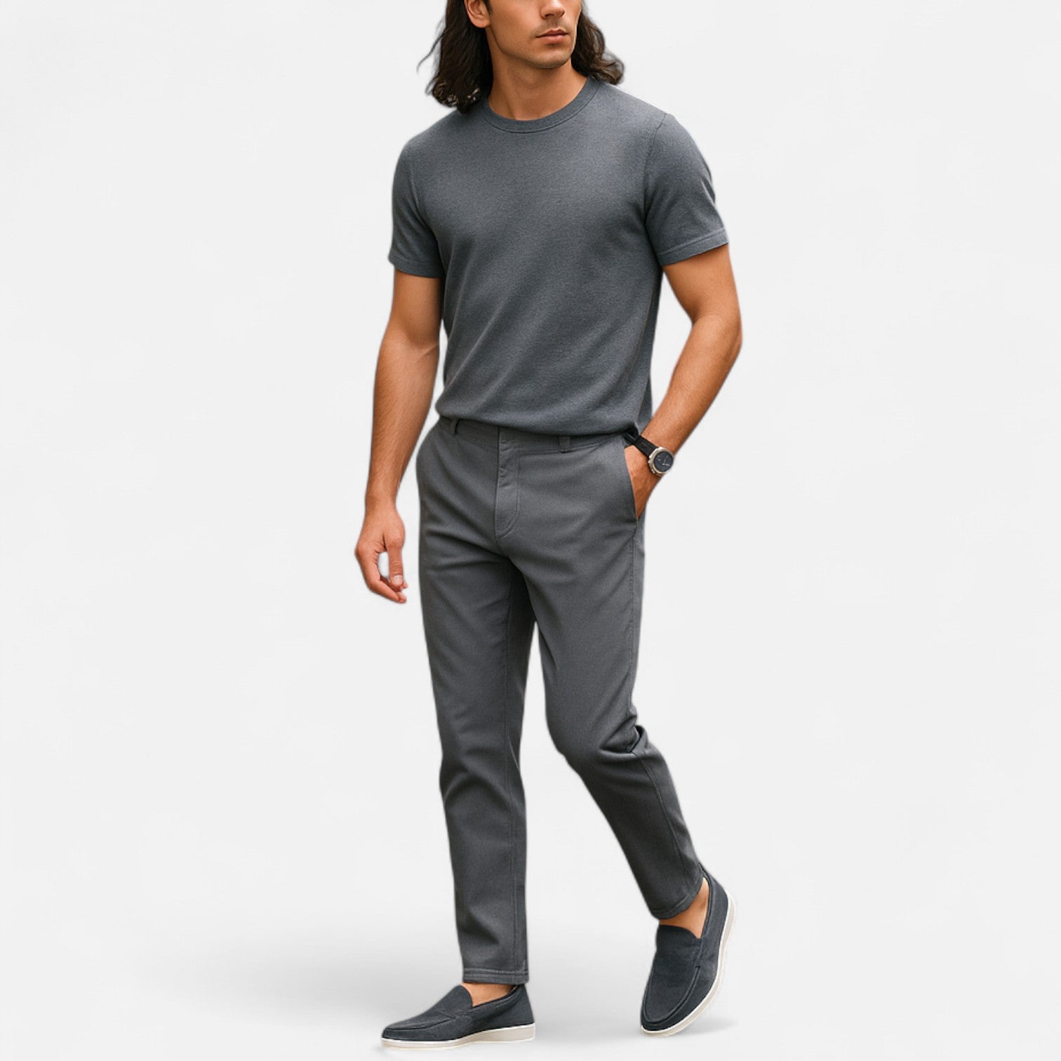 Eliaro Moda | Mocasines de Ante para Hombre – Sofisticación Atemporal, Comodidad Premium