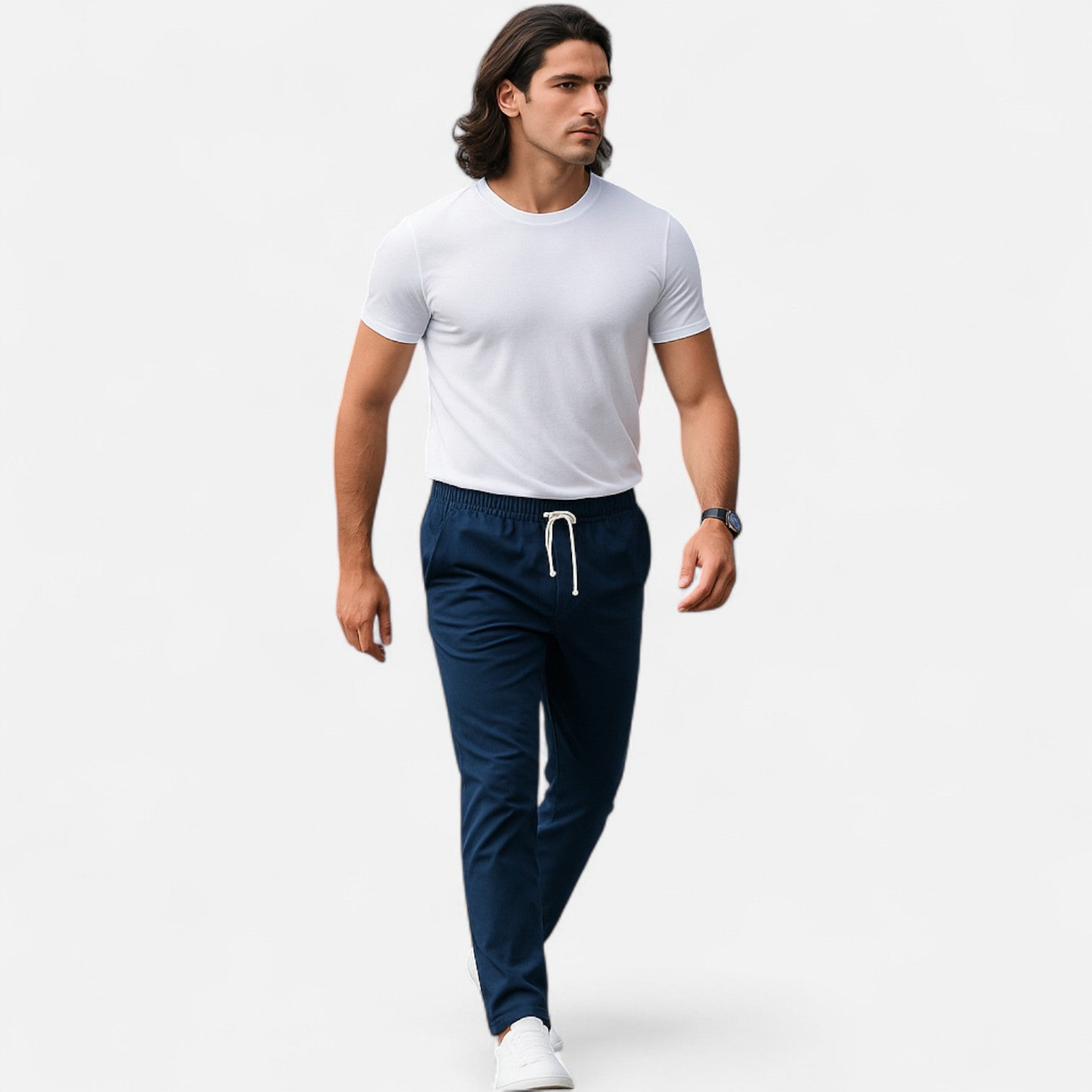 Eliaro Moda | Pantalones Elásticos para Hombre – Comodidad Dinámica, Estilo Sofisticado