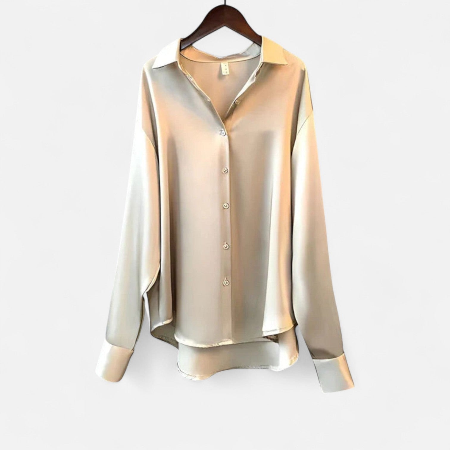 Eliaro Moda | Camisa de Seda para Mujer – Lujo Atemporal con Caída Impecable y Brillo Natural