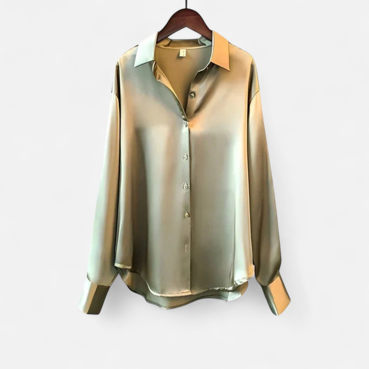 Eliaro Moda | Camisa de Seda para Mujer – Lujo Atemporal con Caída Impecable y Brillo Natural