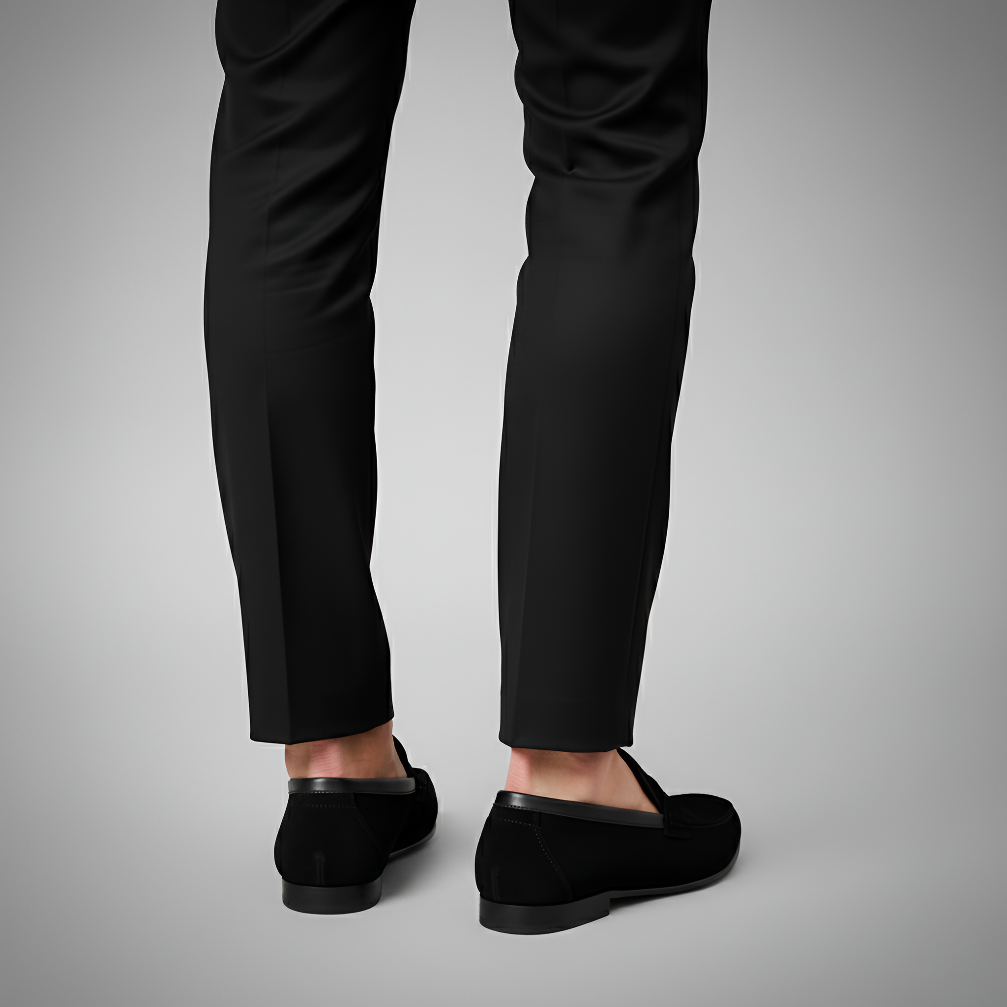 Pánské mokasíny z broušené kůže se slip-on designem a lehkou podrážkou