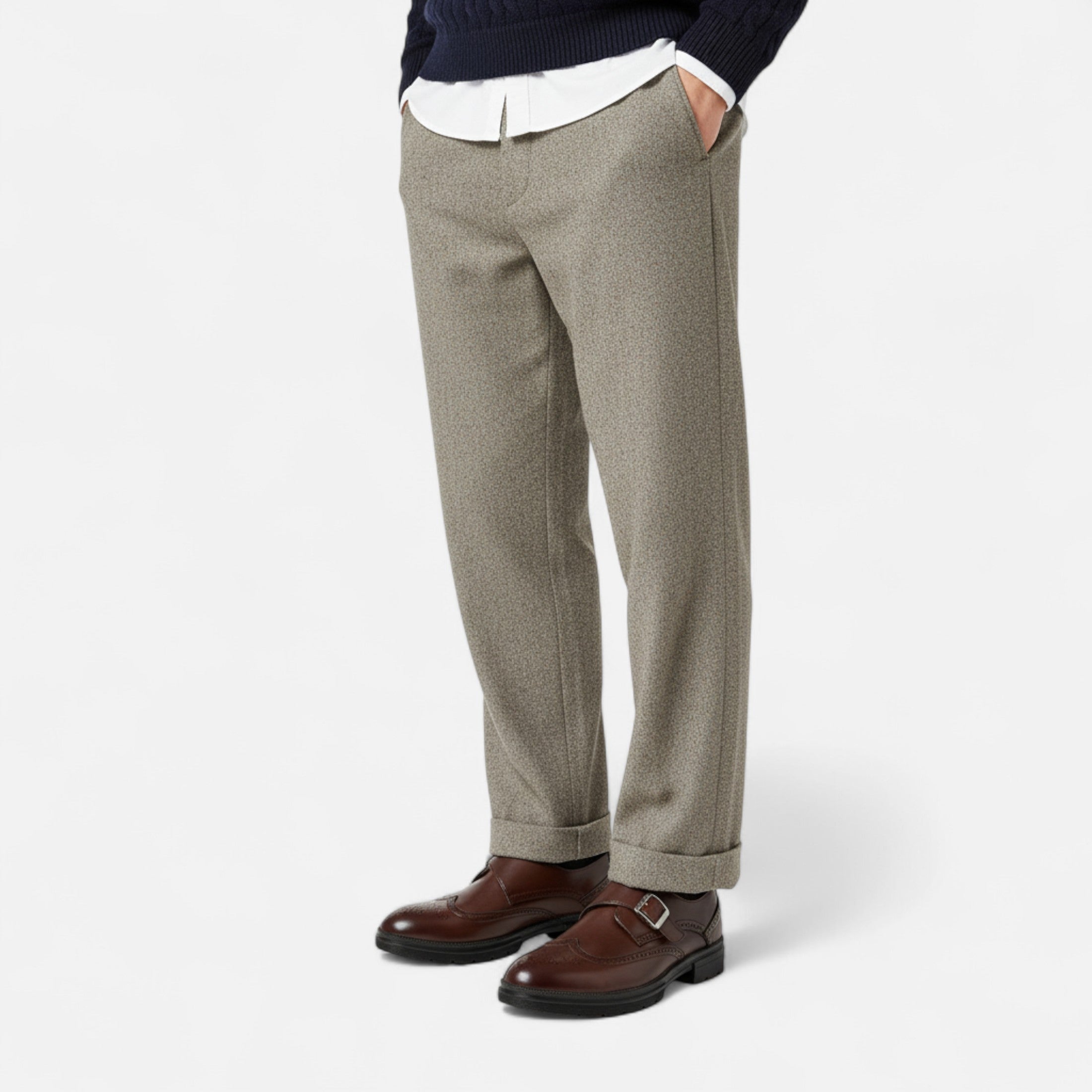Eliaro Moda | Zapatos Oxford Hombre Monk Strap Brogue