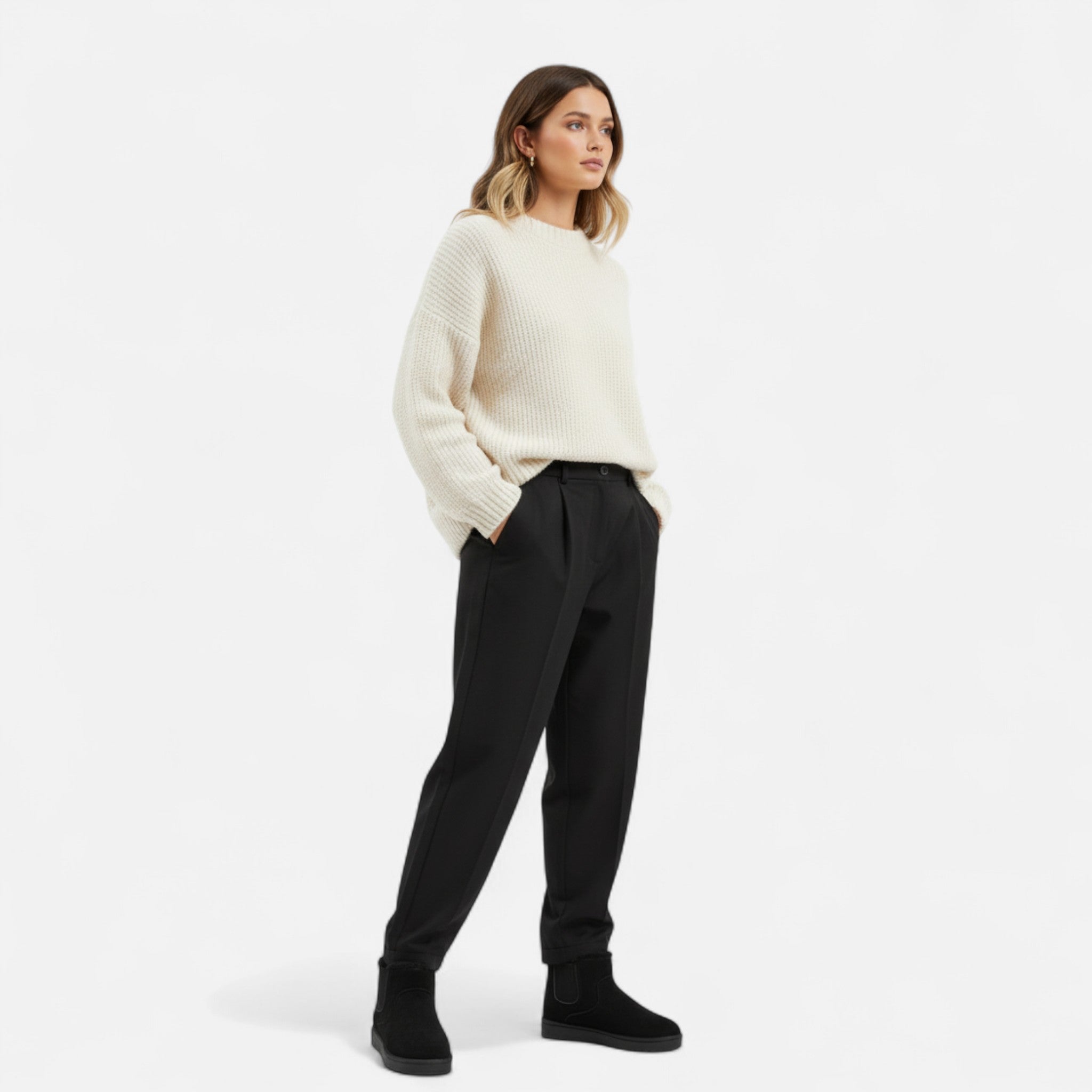 Eliaro Moda | Stivaletti Donna Inverno Suola Spessa Elegante