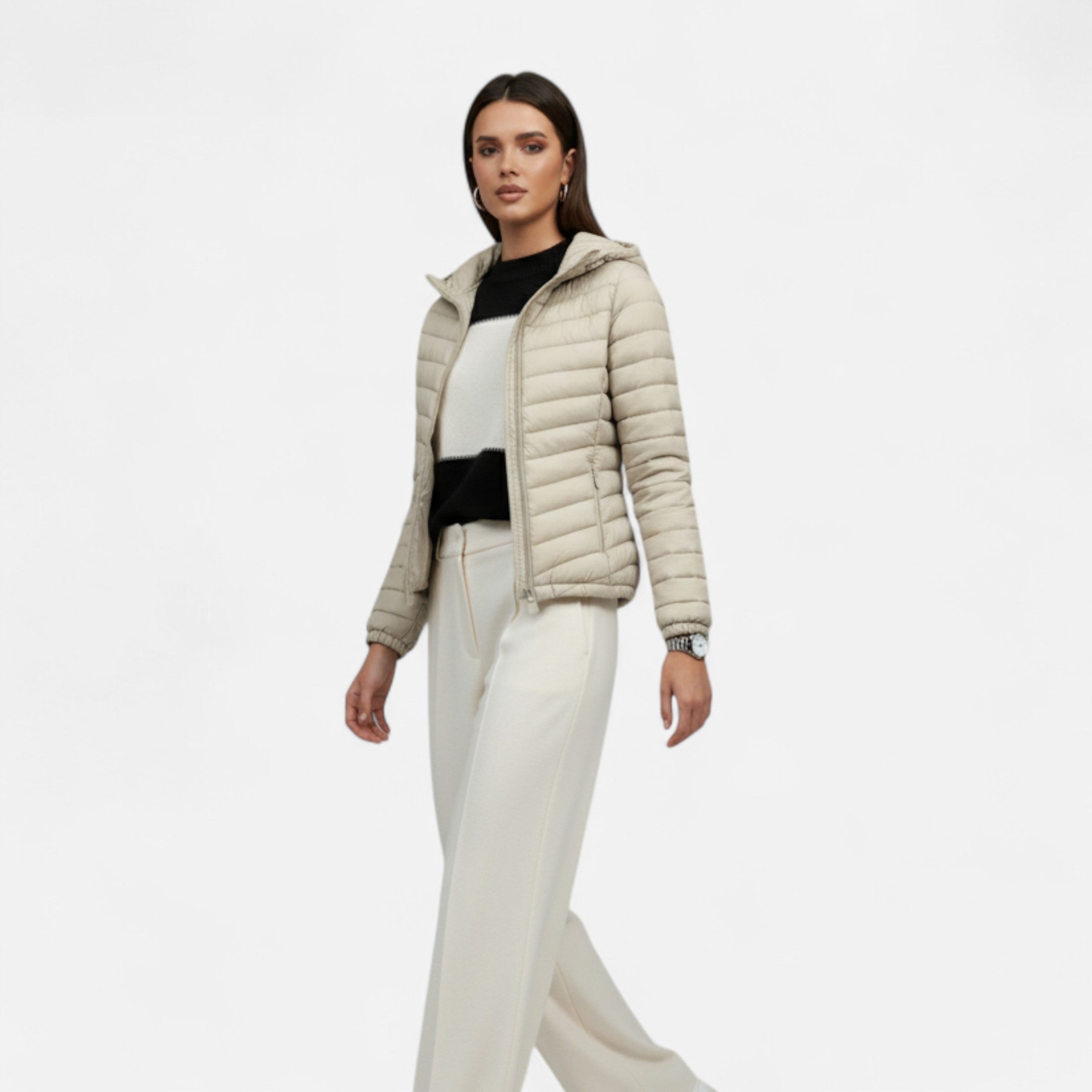 Eliaro Moda | Chaqueta de Invierno Clásica para Mujer