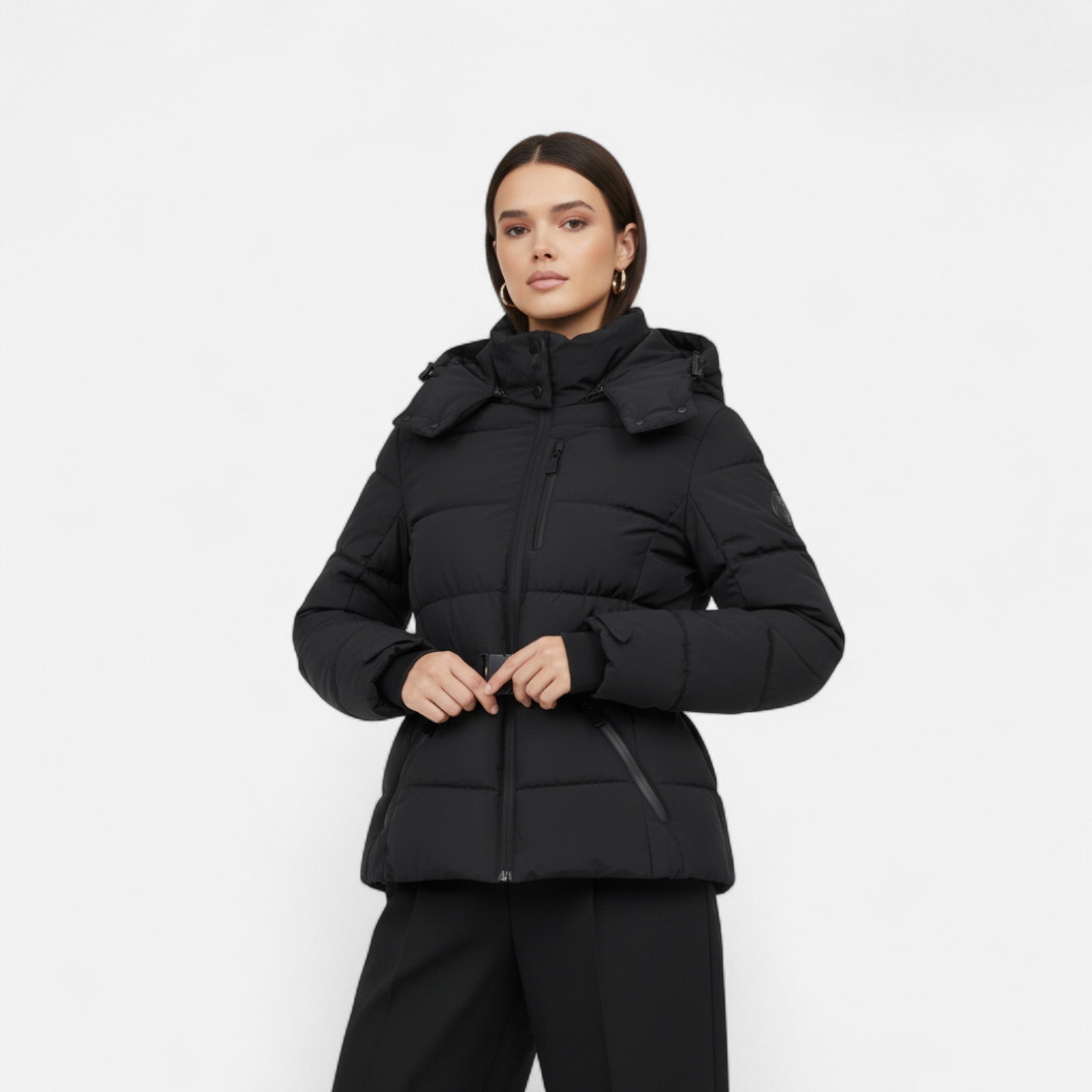Eliaro Moda | Chaqueta Acolchada Mujer Cintura Entallada