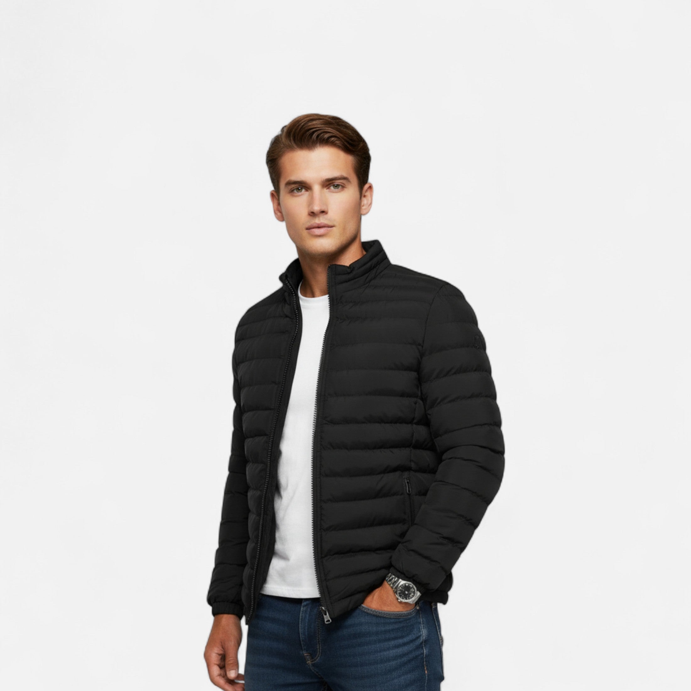 Eliaro Moda | Chaqueta Hombre Invierno Acolchada Puffer