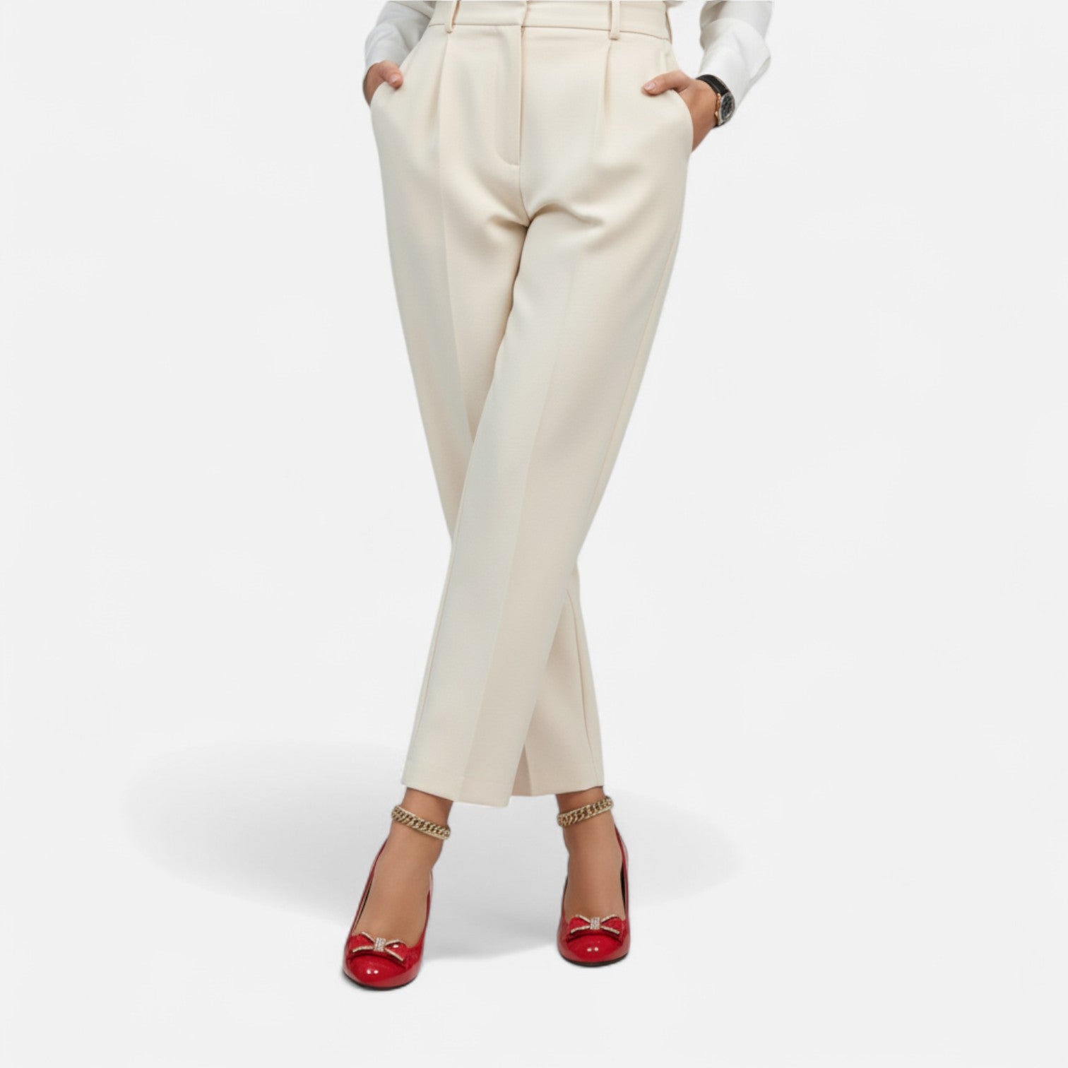 Eliaro Moda | Tacones Altos Lazo Cristal Mujer