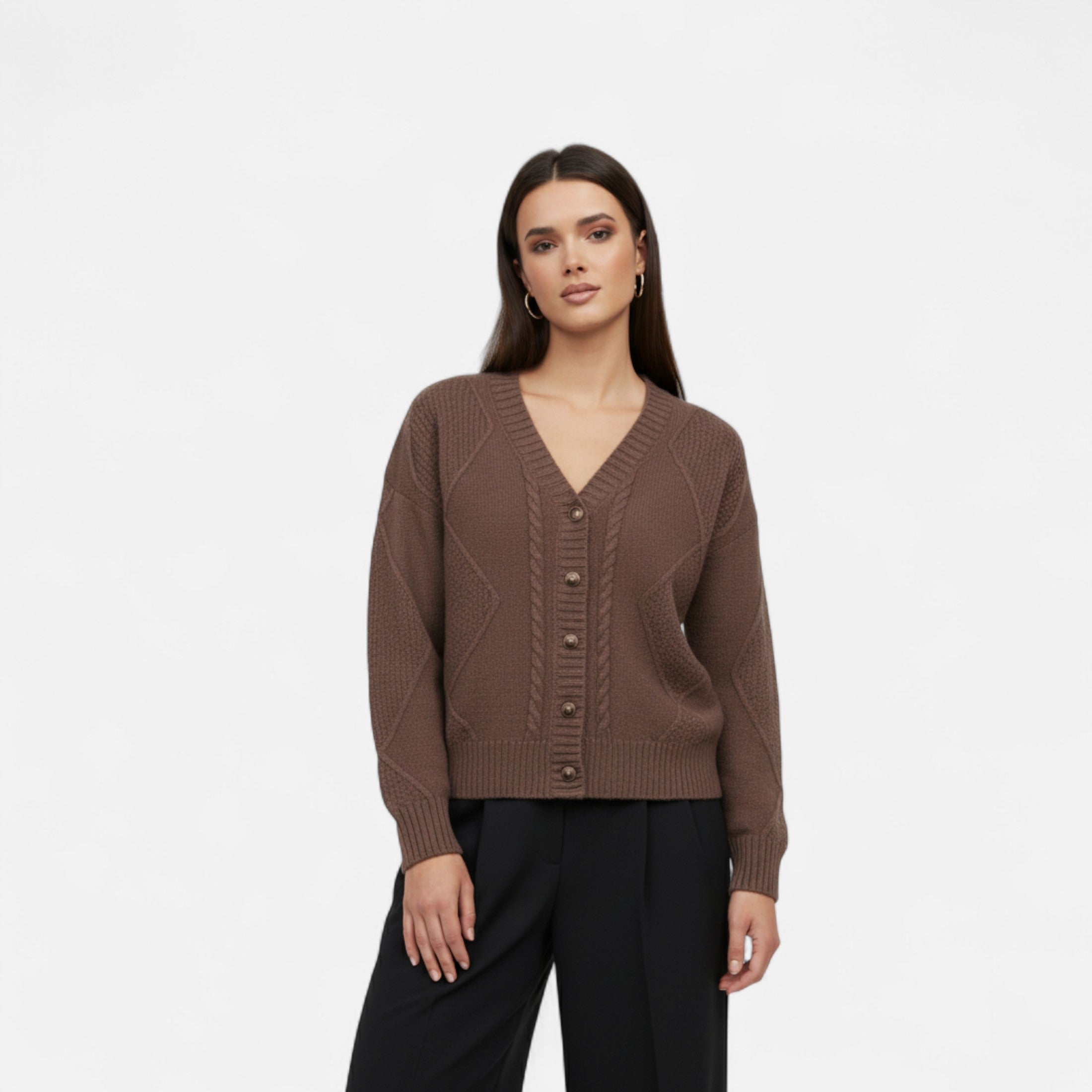 Eliaro Moda | Cárdigan Mujer Elegante Clásico