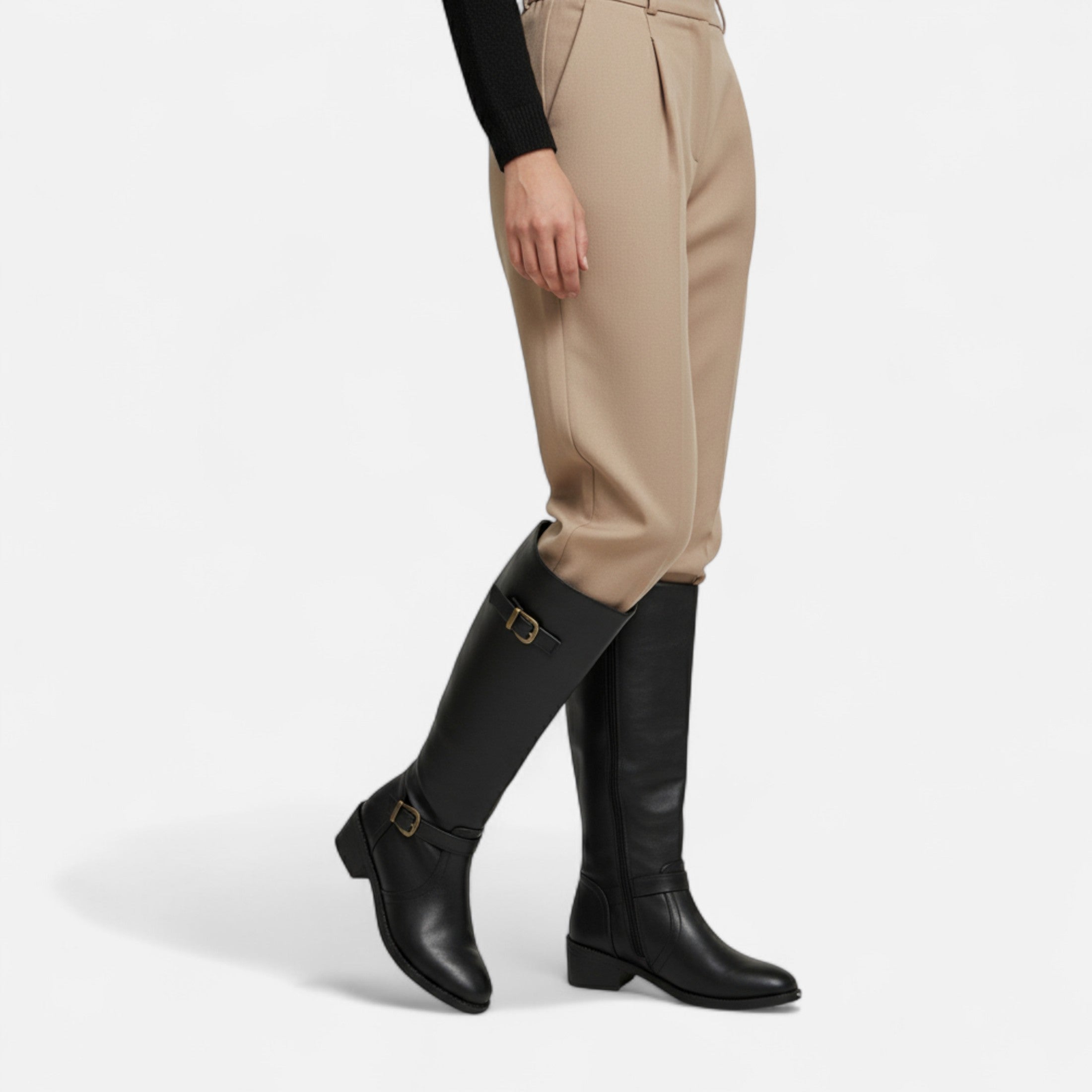 Eliaro Moda | Botas Altas Mujer Tacón Medio Elegantes