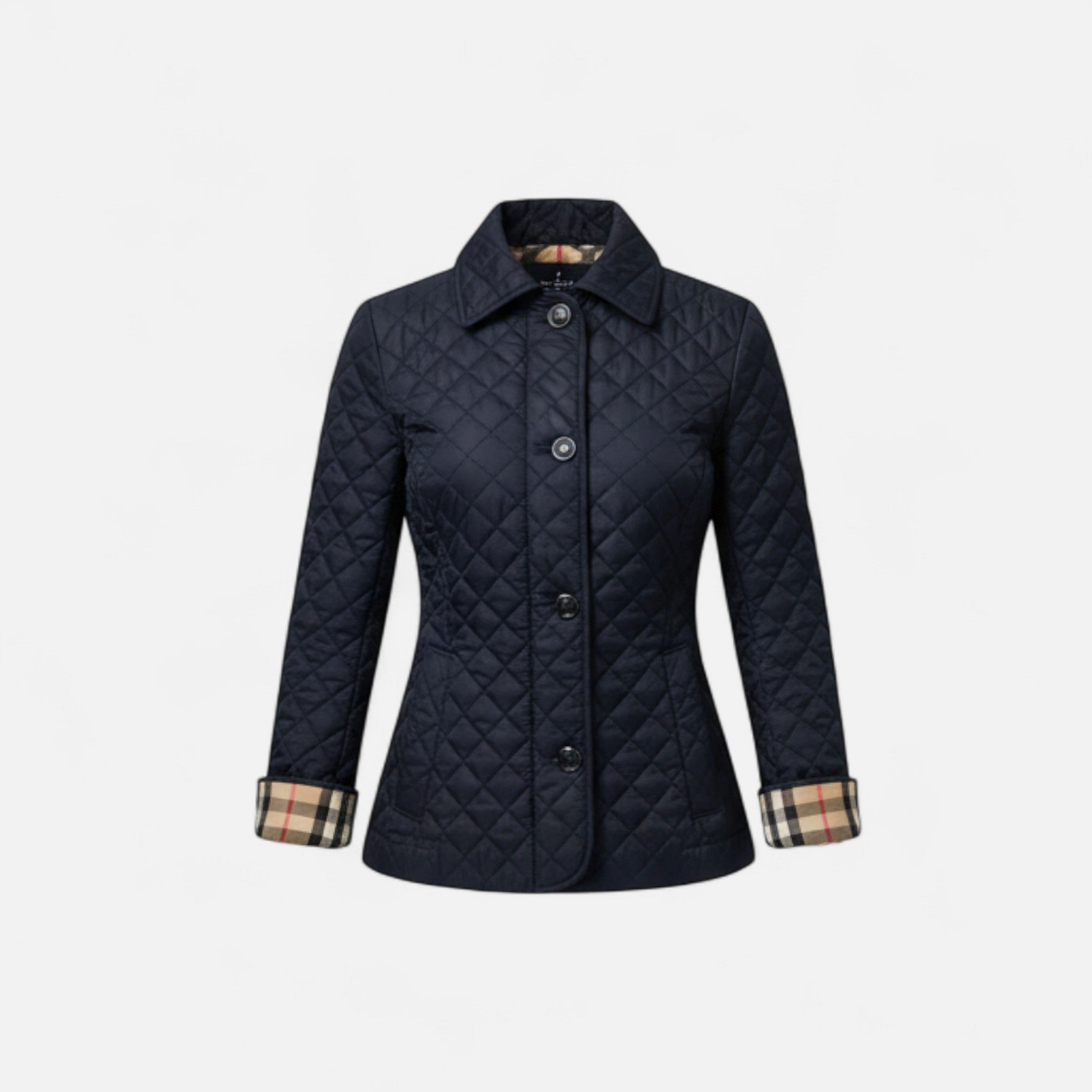 Eliaro Moda | Chaqueta Acolchada Mujer Cuello Solapa Elegante