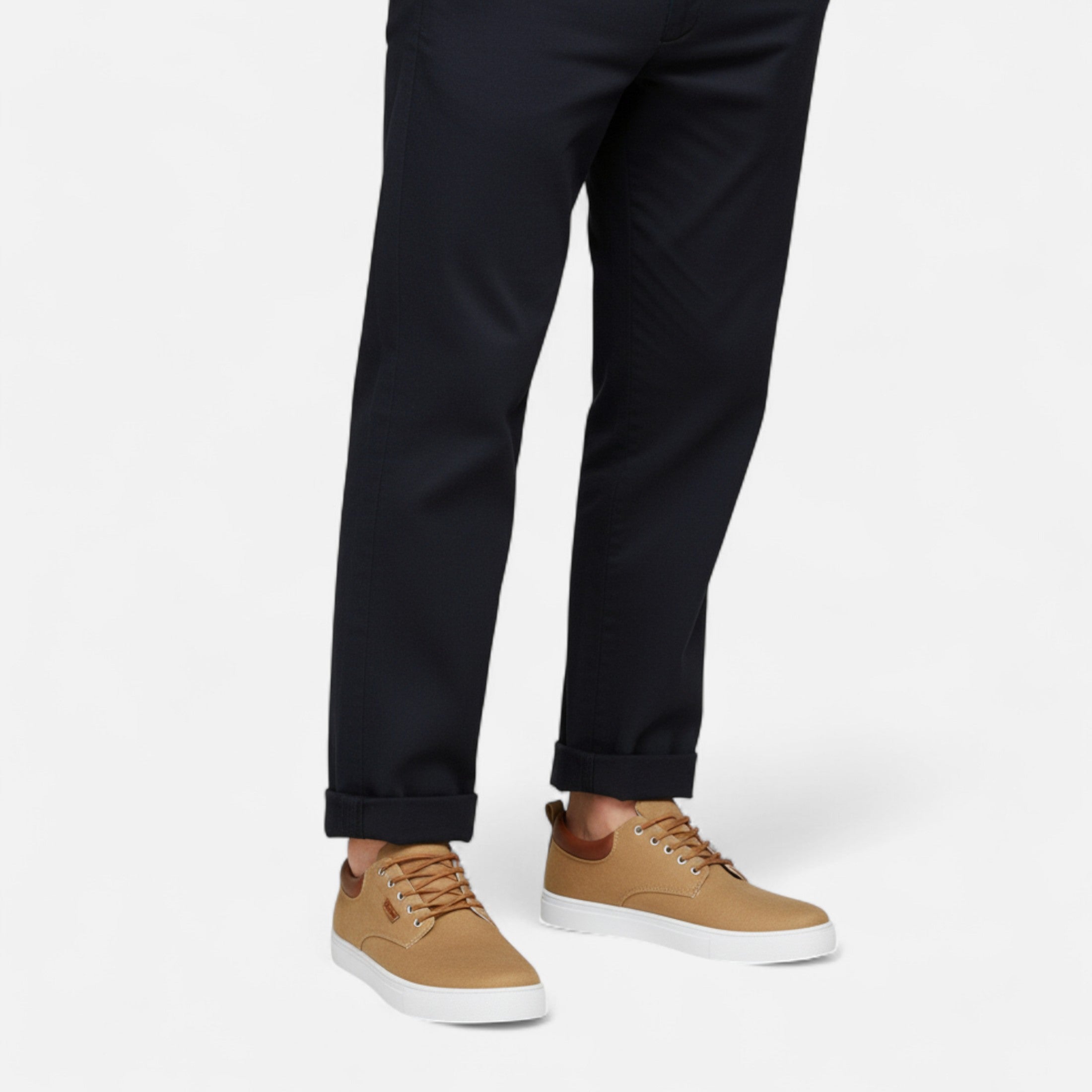 Eliaro Moda | Zapatillas Hombre Invierno Lona con Suela Blanca