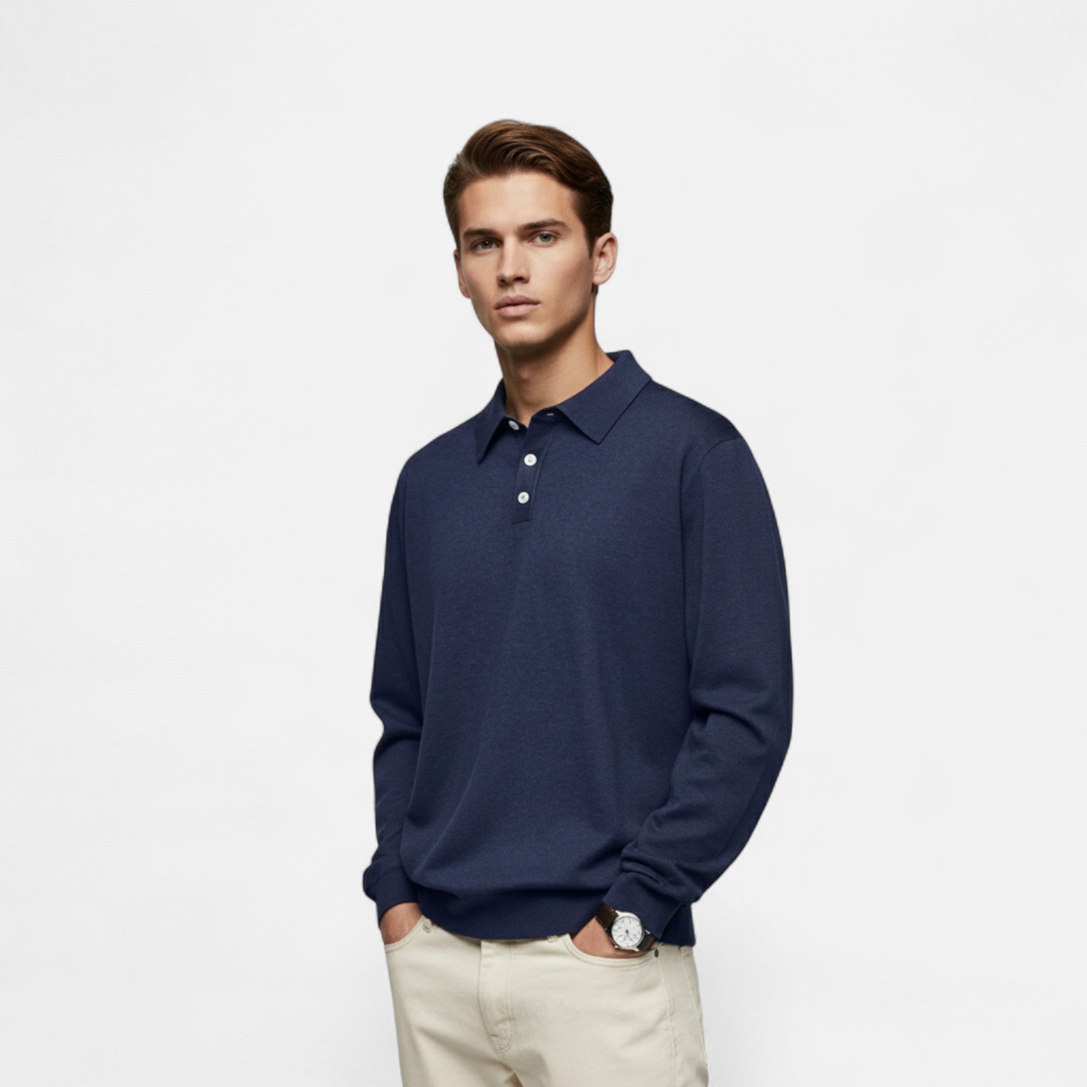 Eliaro Moda | Polo Hombre Invierno Estilo Casual Elegante