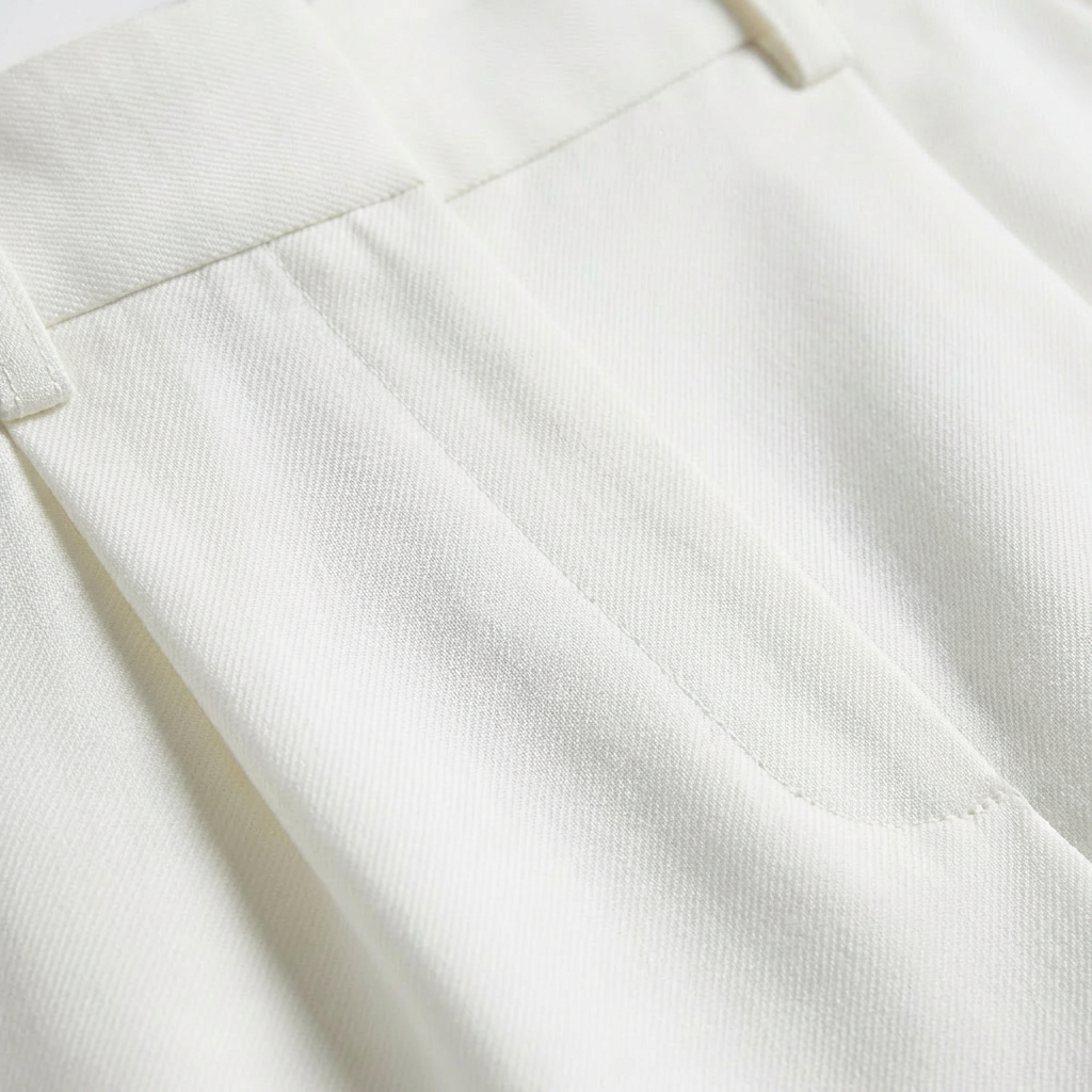 Pantaloni Eleganti da Donna a Vita Alta con Gamba Larga e Pinces Frontali