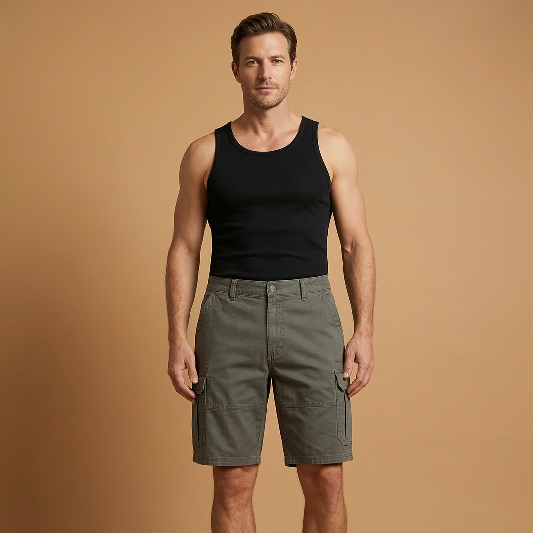 Bermudas cargo pour homme | shorts avec poches plage