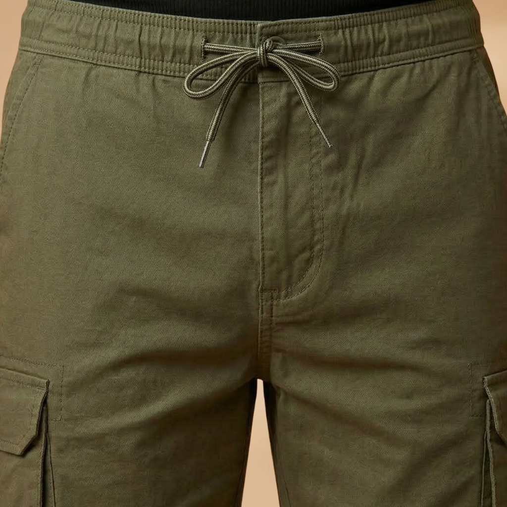 Shorts cargo pour homme - shorts d'été décontractés avec cordon de serrage