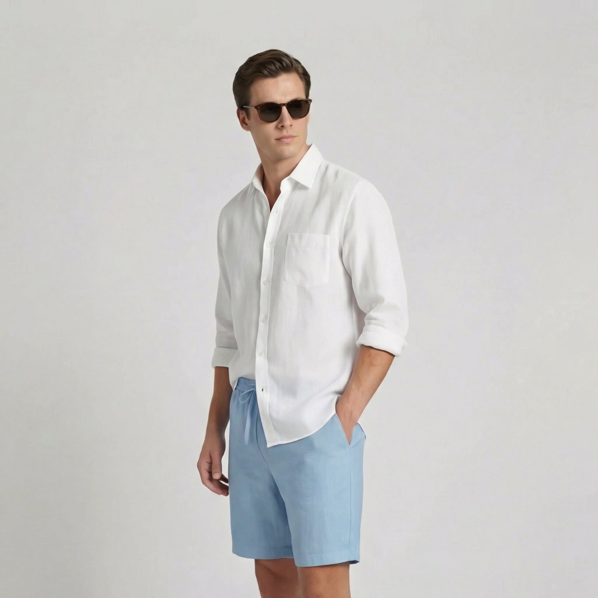 Men's linen shorts | summer short pants