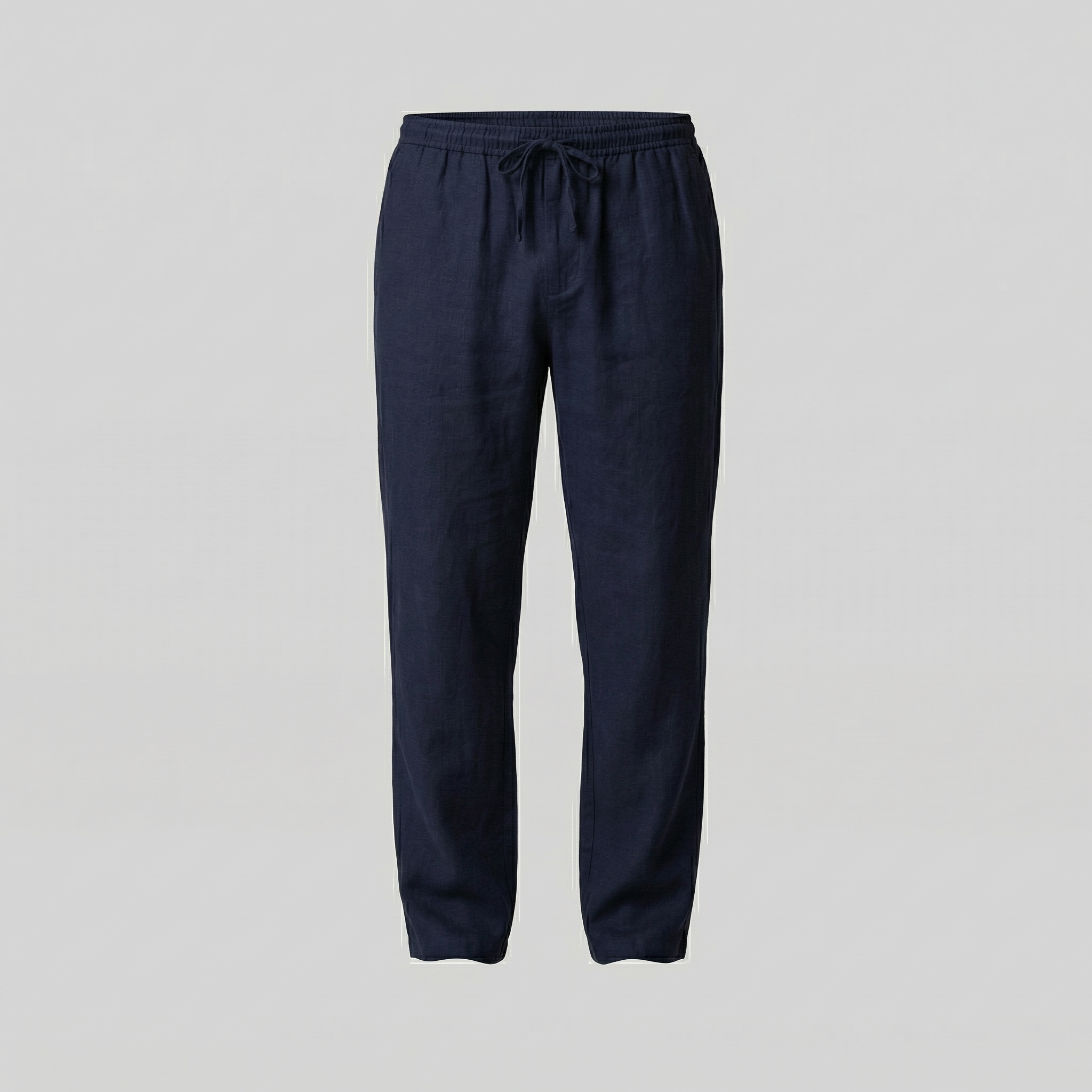 Pantalón lino hombre | ajuste entallado para playa