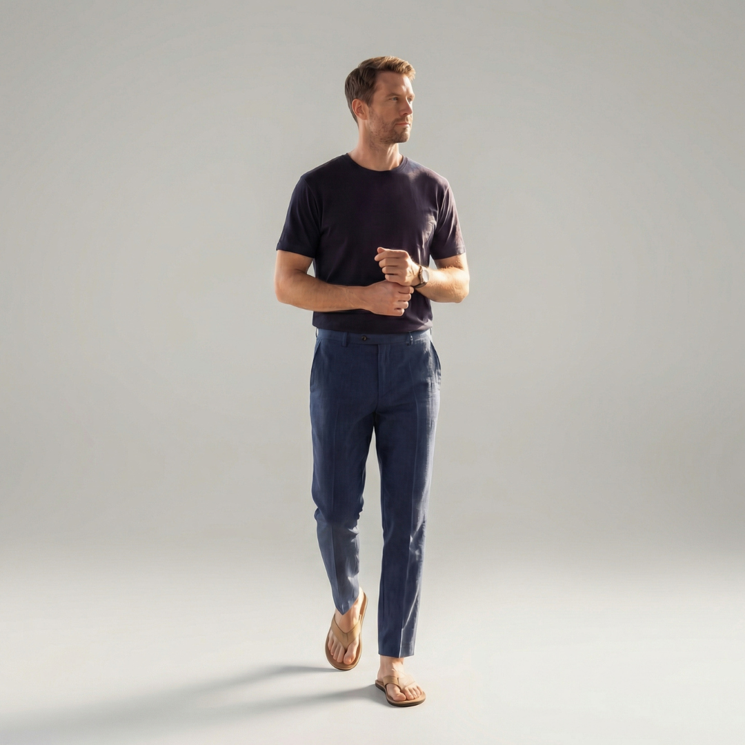 Men's linen pants | relaxed fit for everyday wear