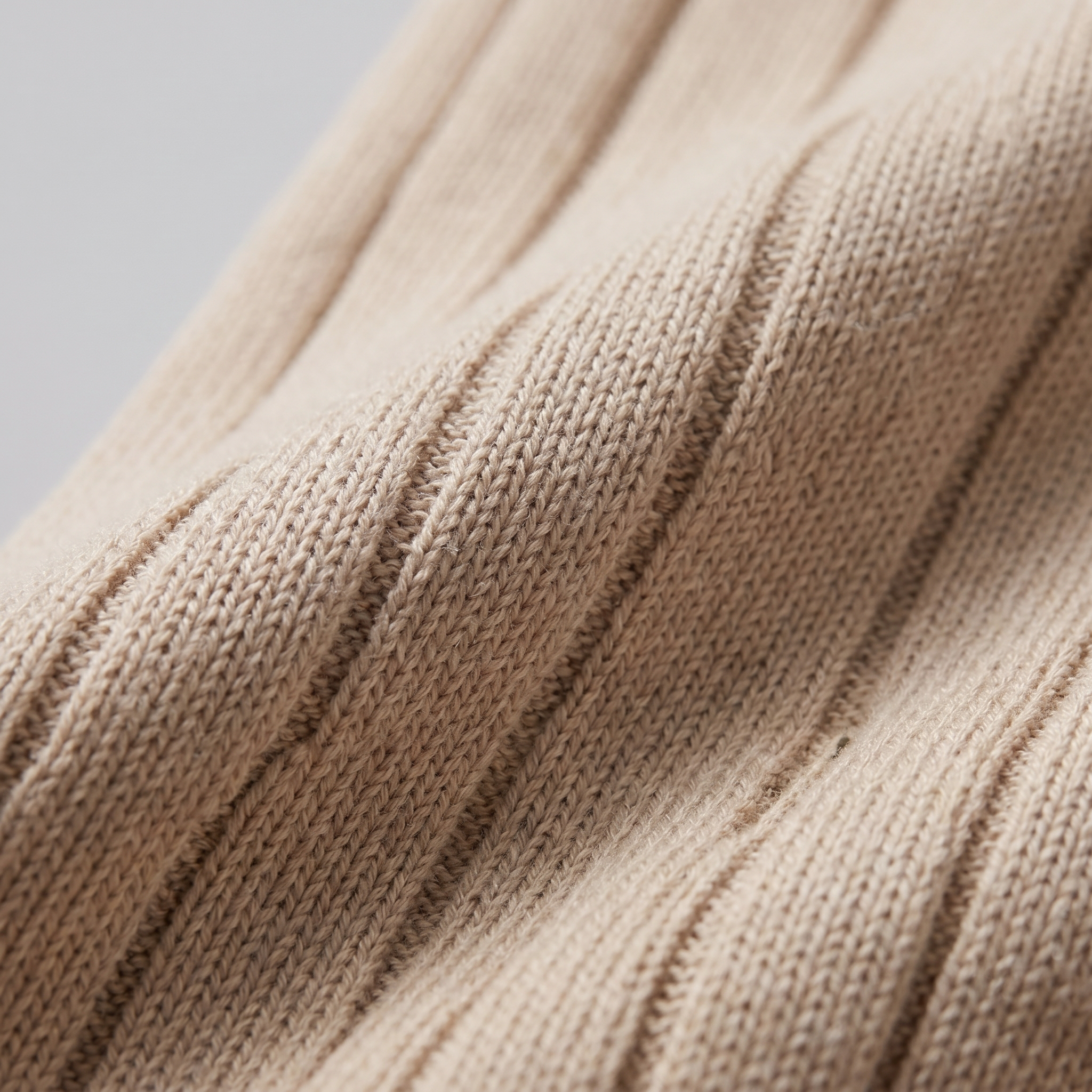 Polo en maille côtelée pour homme avec col à revers — décontracté